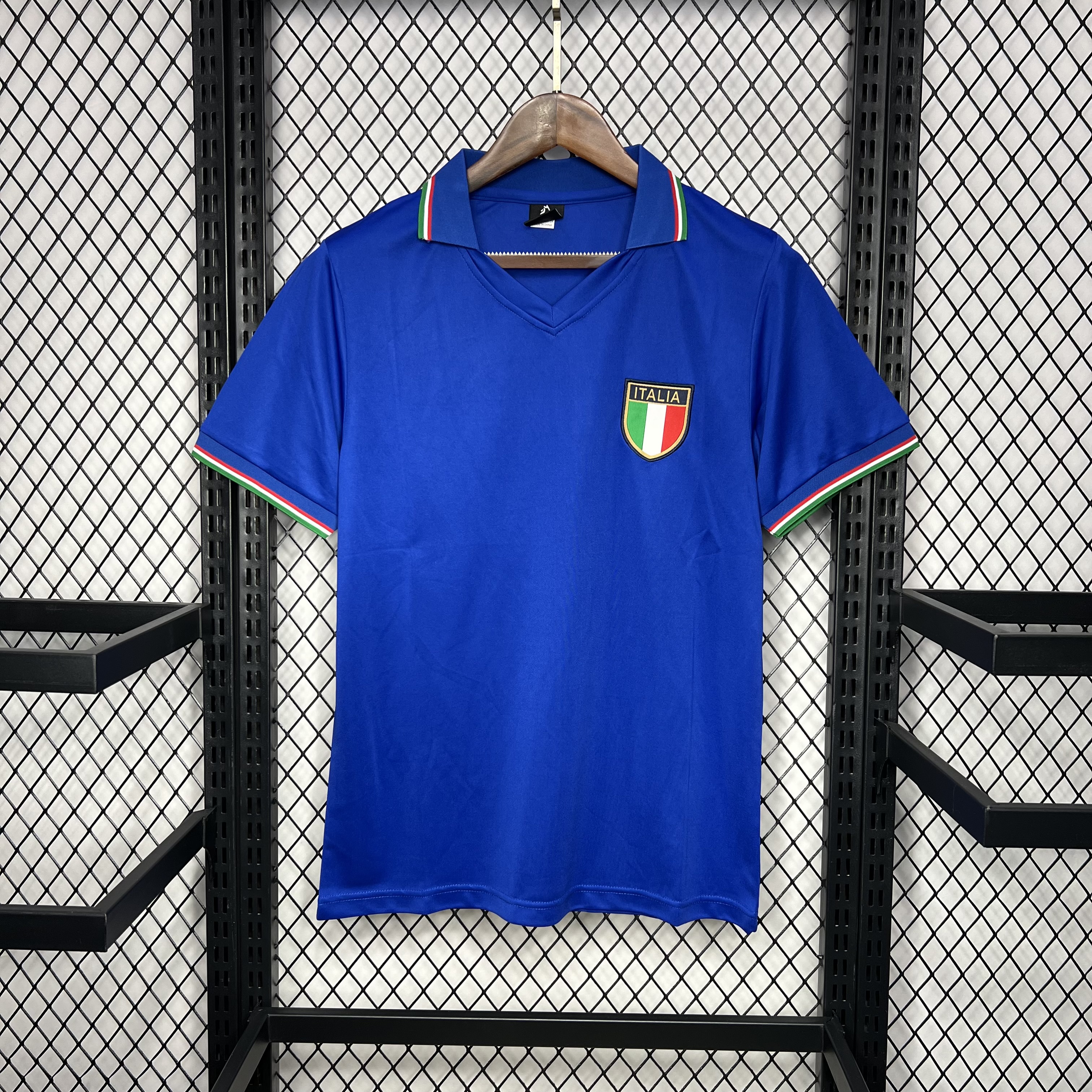 Retro Italy 1982 Home Stadium Jersey - SOCCERDEALSHOP