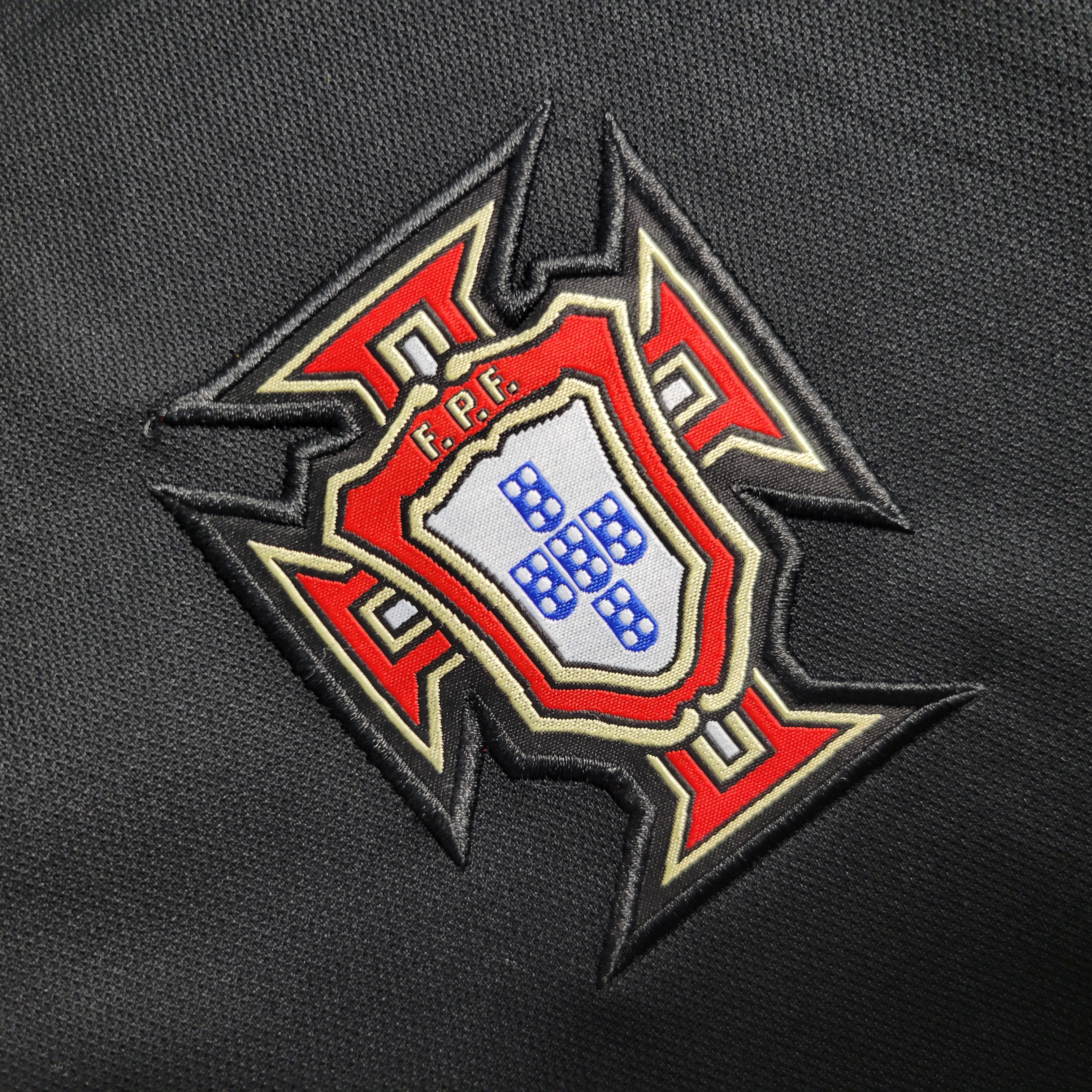 Portugal 23-24 Black Polo Shirt - SOCCERDEALSHOP