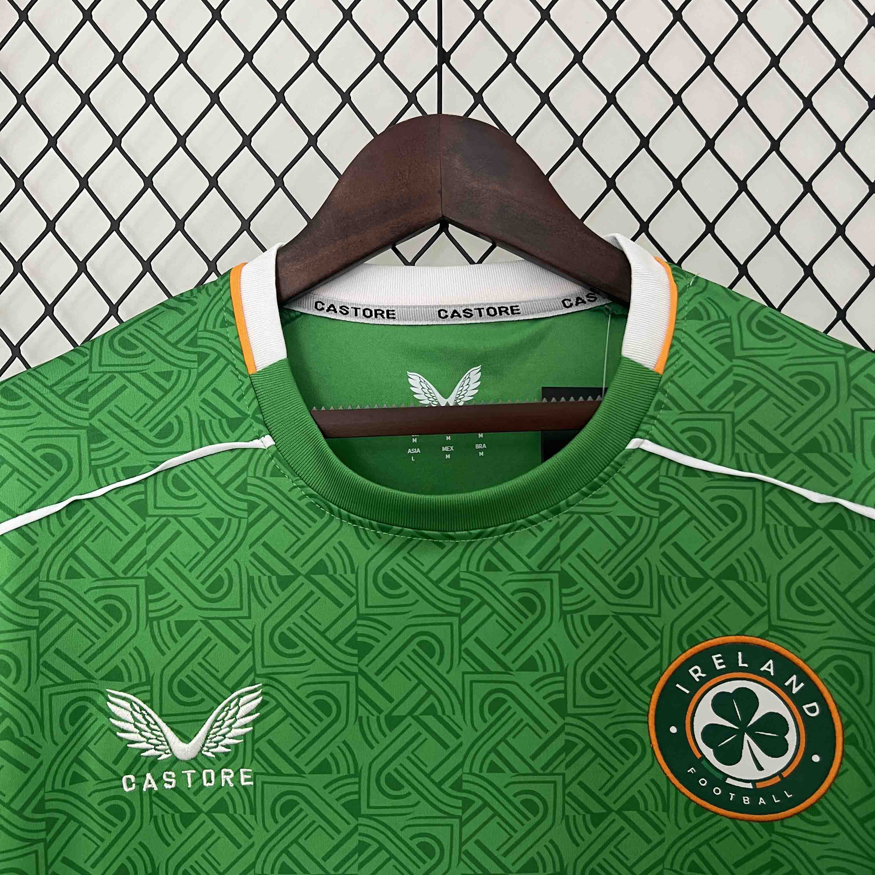 Ireland 2024 Home Stadium Jersey - Fans Version (with SKY patch) - SOCCERDEALSHOP