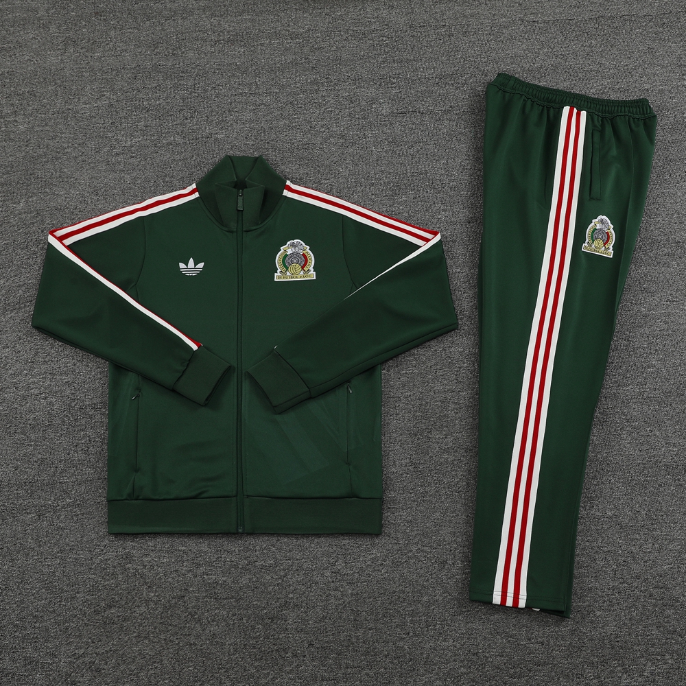 Mexico 23-24 Jacket Training Tracksuit - Green - SOCCERDEALSHOP