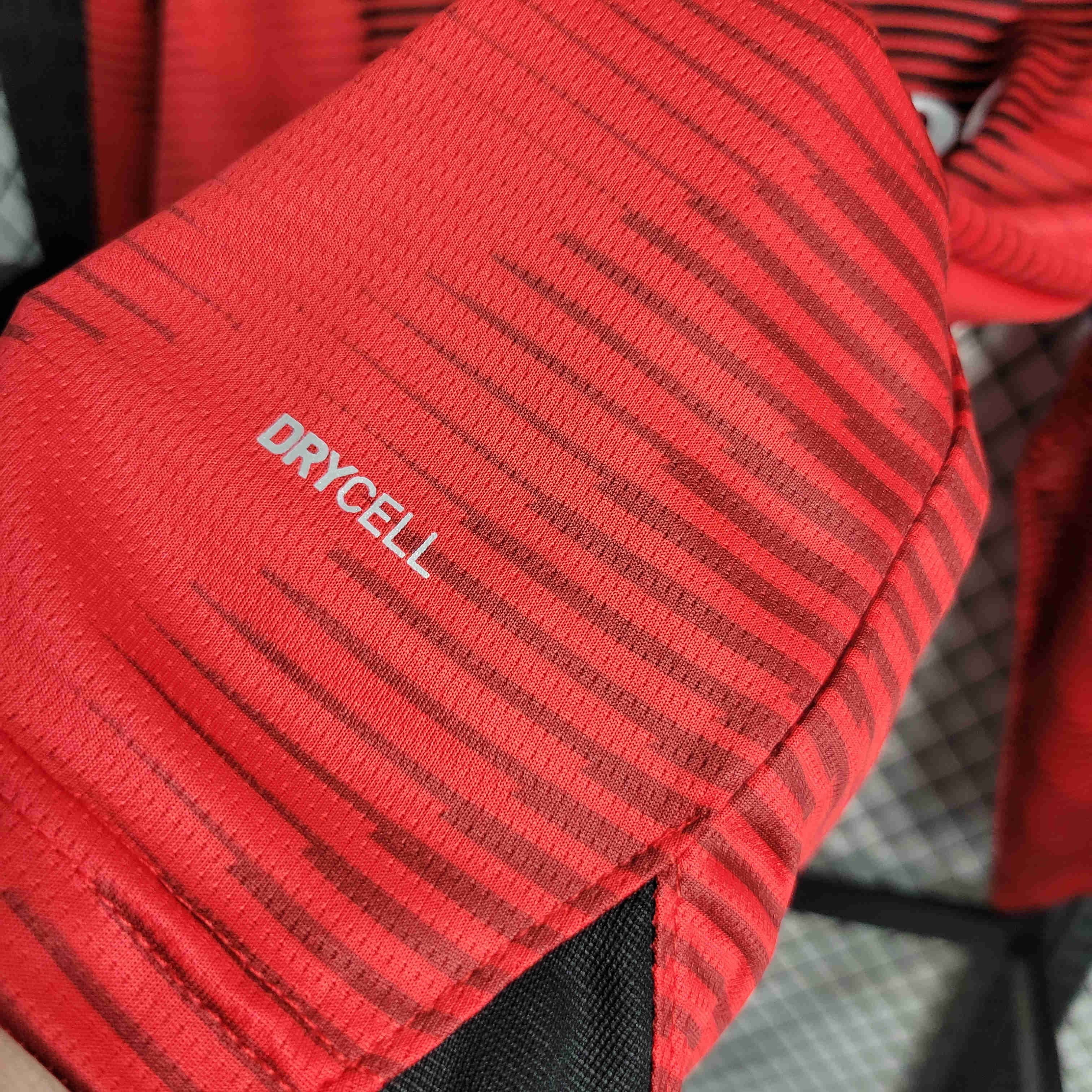 23/24 AC Milan Home Long Sleeve Jersey - Fans Version - SOCCERDEALSHOP