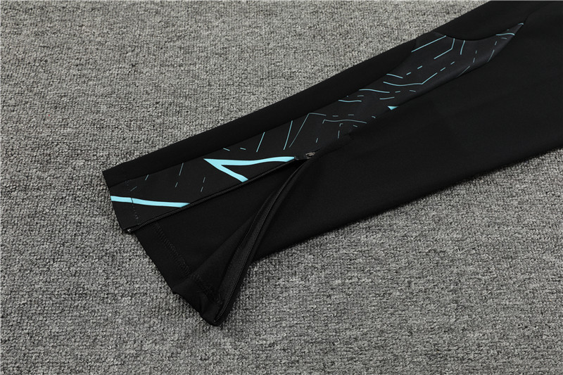 Manchester City23-24 Kids Long Sleeve Training Set Black Camouflage - SOCCERDEALSHOP