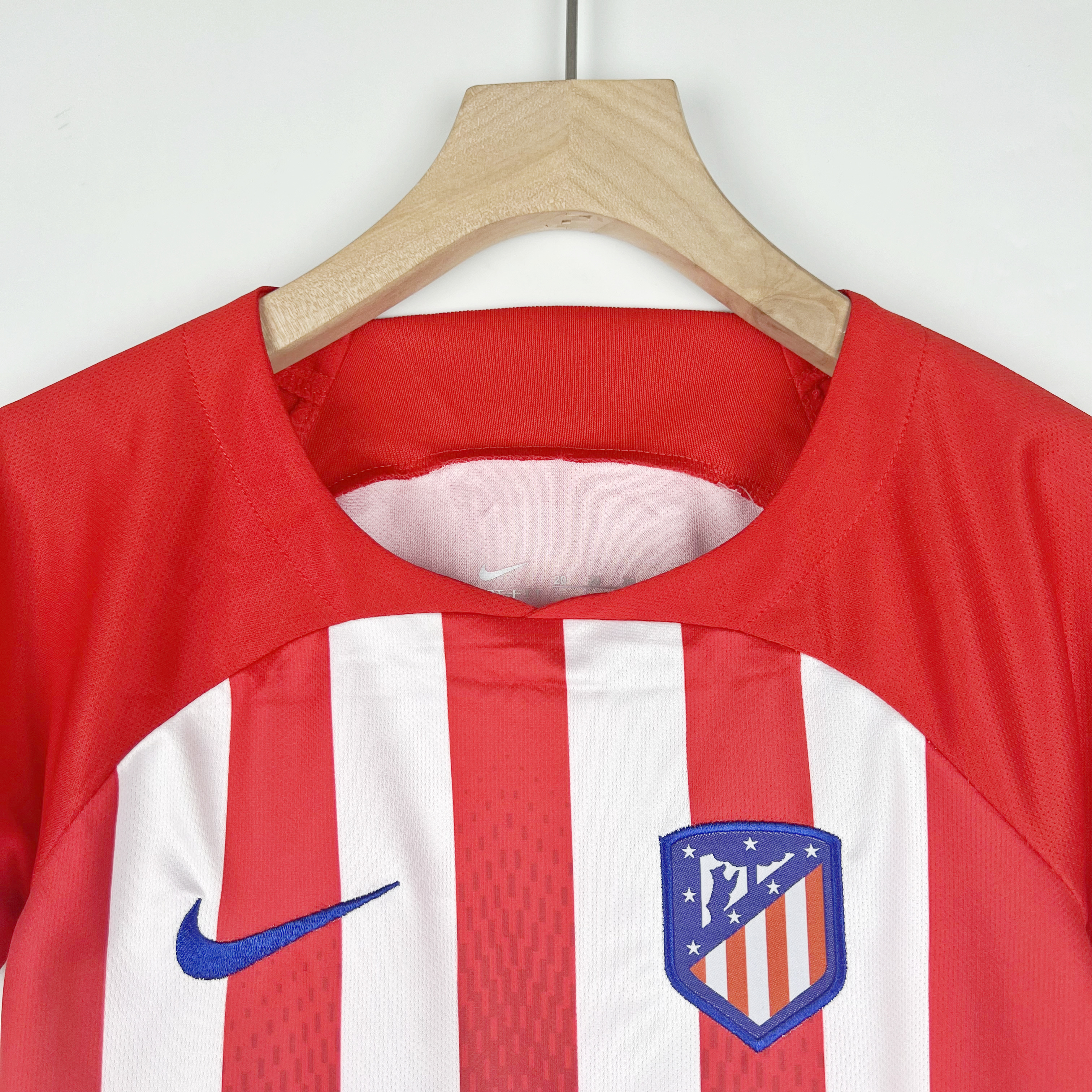 Atletico Madrid 23-24 Home Kids Kit - SOCCERDEALSHOP