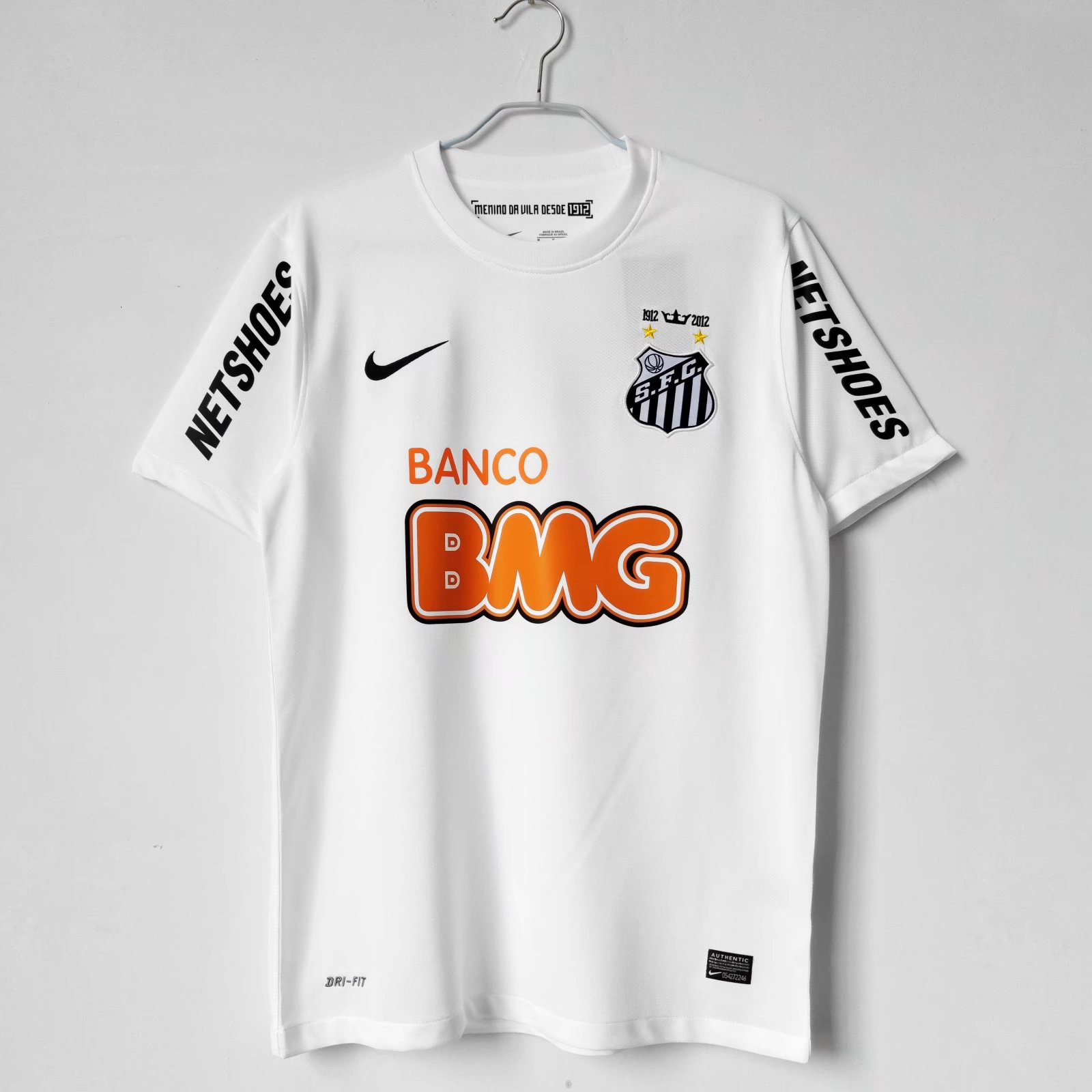 Retro Santos 2012 Home Stadium Jersey - SOCCERDEALSHOP