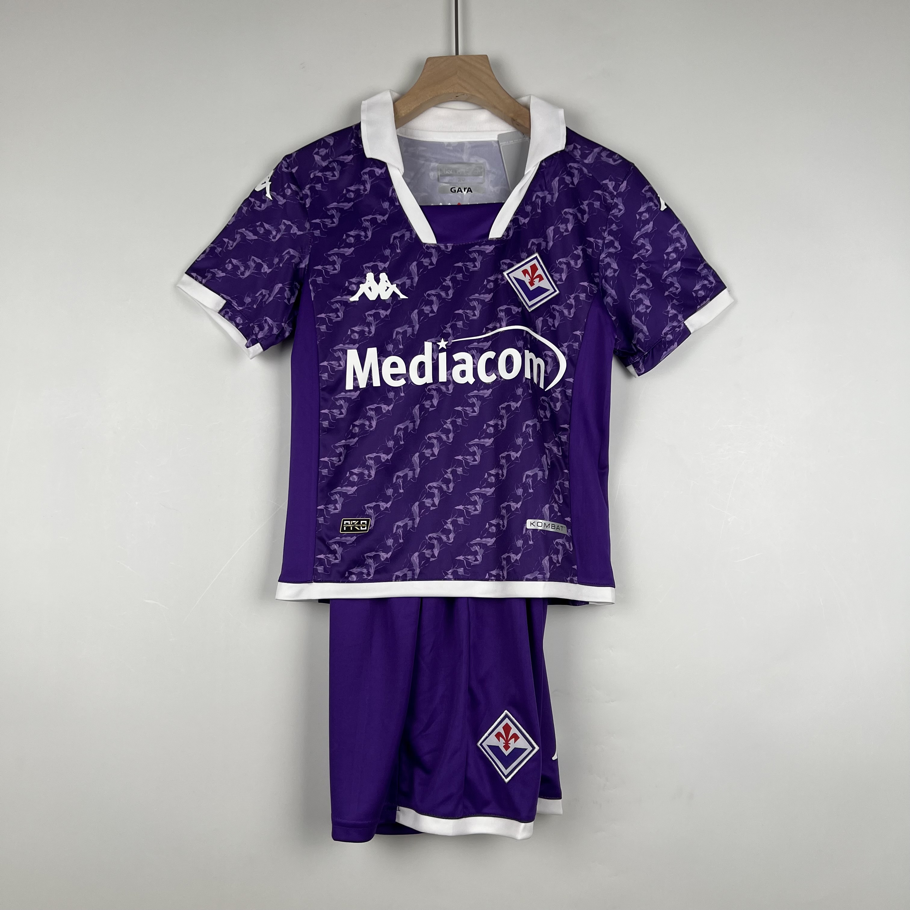 Fiorentina 23-24 Home Stadium Kids Kit - SOCCERDEALSHOP