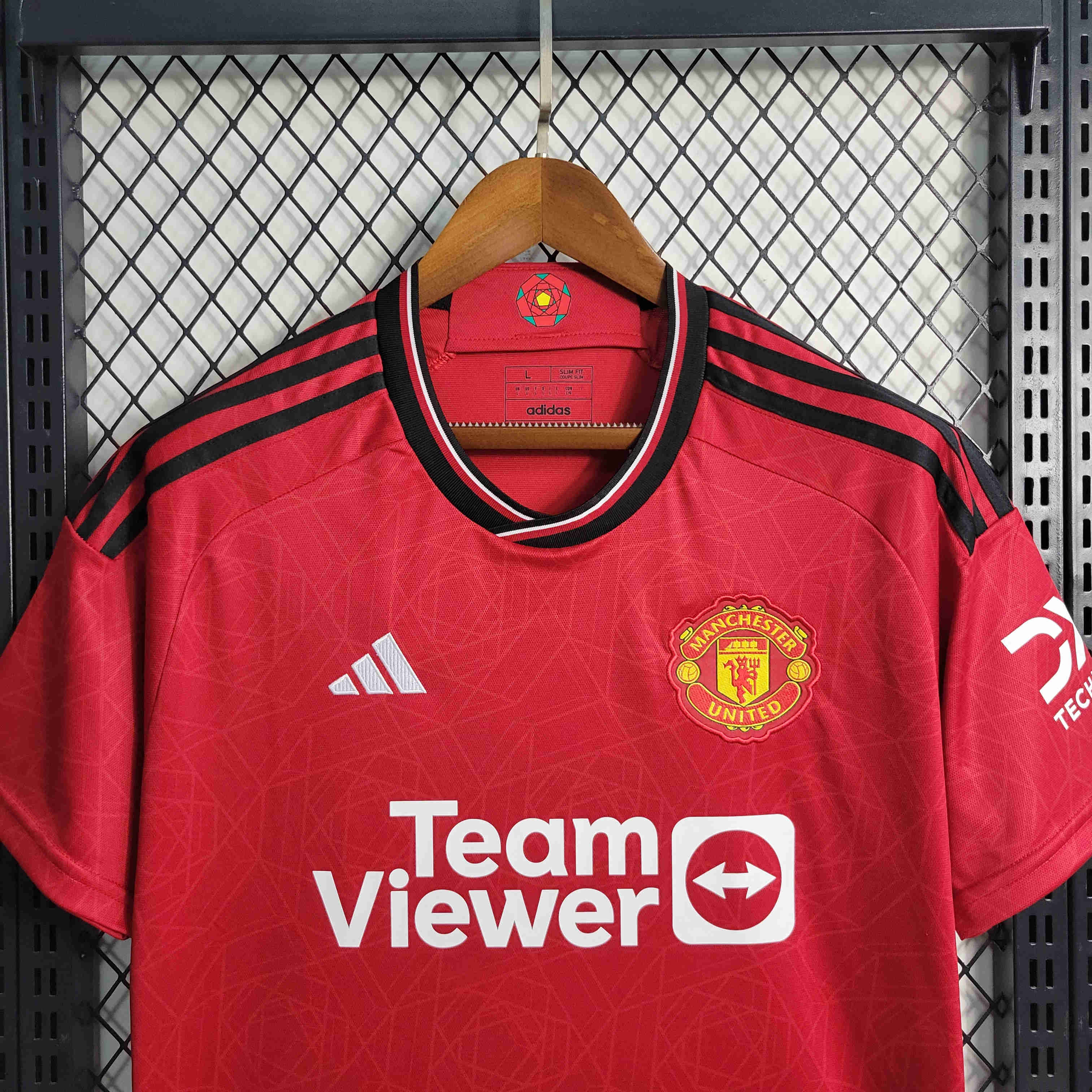 Manchester United 23-24 Home Jersey - Fans Version - SOCCERDEALSHOP