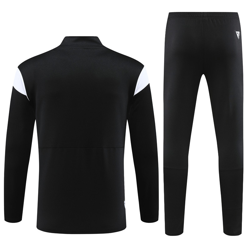 Manchester City 23-24 Long Sleeve Training Set -Black - SOCCERDEALSHOP