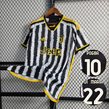 23/24 Juventus Home Jersey - Fans Version - SOCCERDEALSHOP