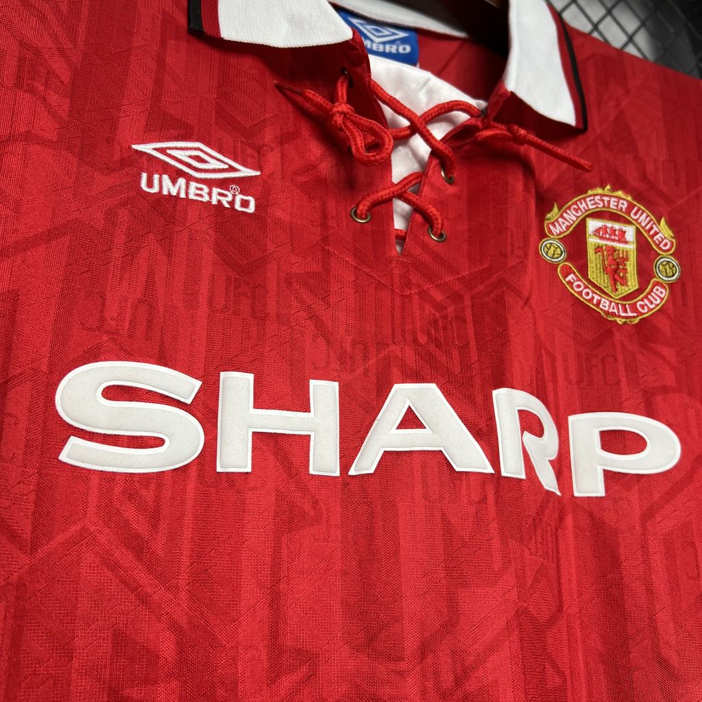 Manchester United Retro 1992-94 Home Jersey - SOCCERDEALSHOP