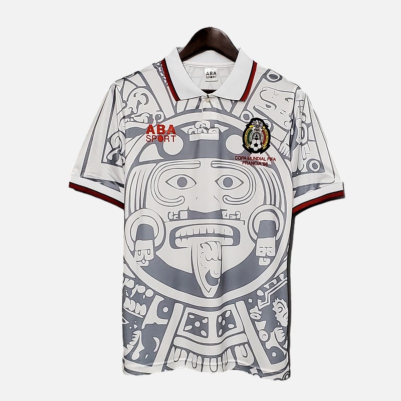 Retro Mexico 1998 Away Stadium Jersey - SOCCERDEALSHOP