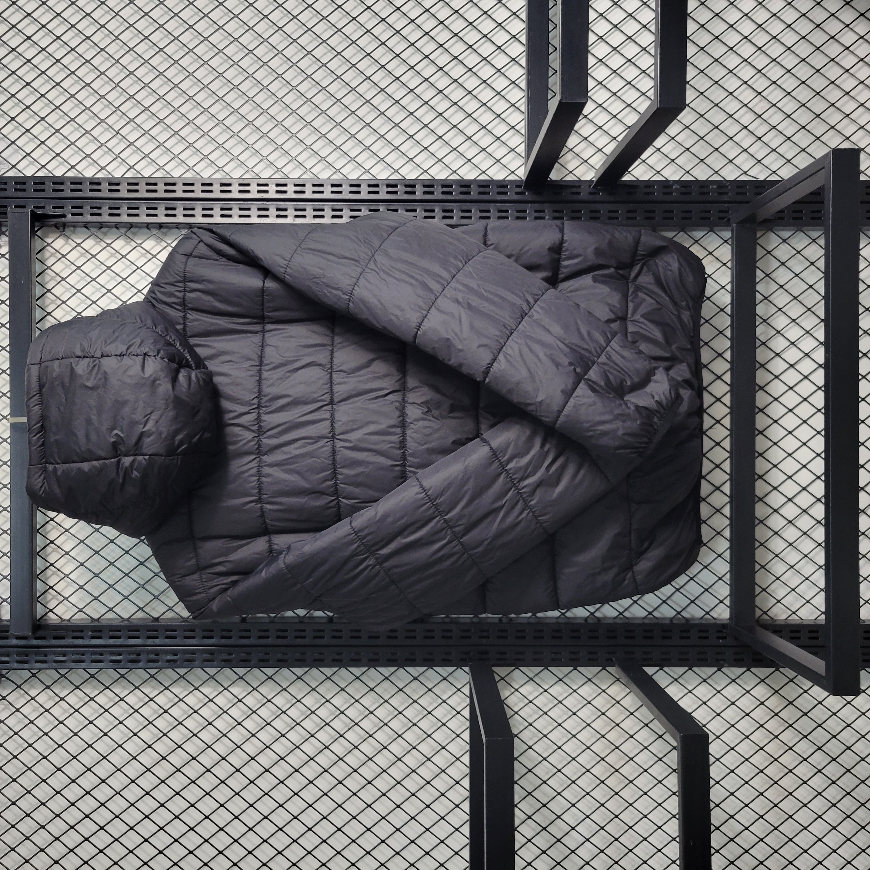 B.A.R.S.A 23-24 Men's Hooded Thermal Cotton Jacket - Black - SOCCERDEALSHOP