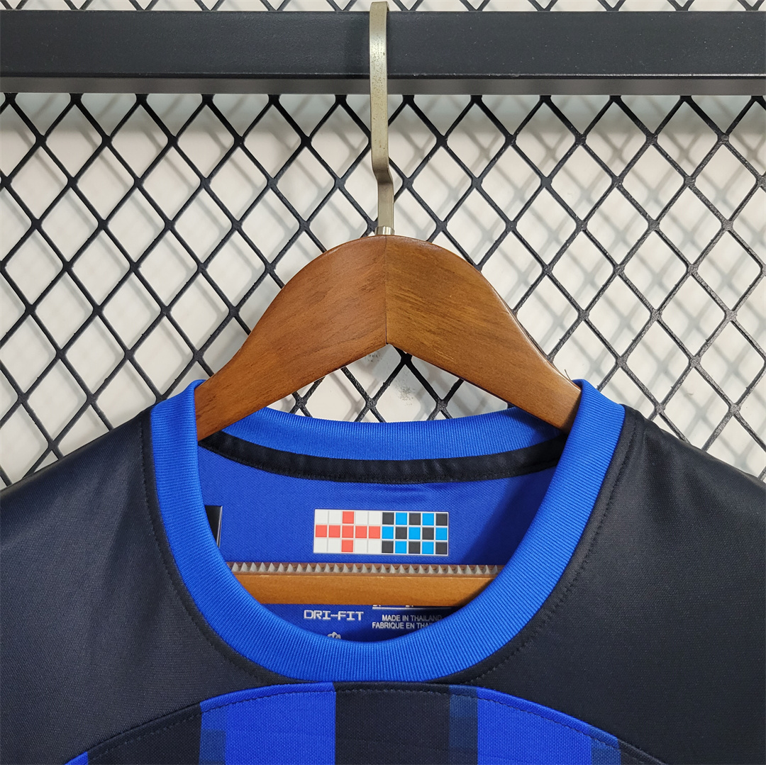 Inter Milan 23-24 Home Kids Kit - SOCCERDEALSHOP