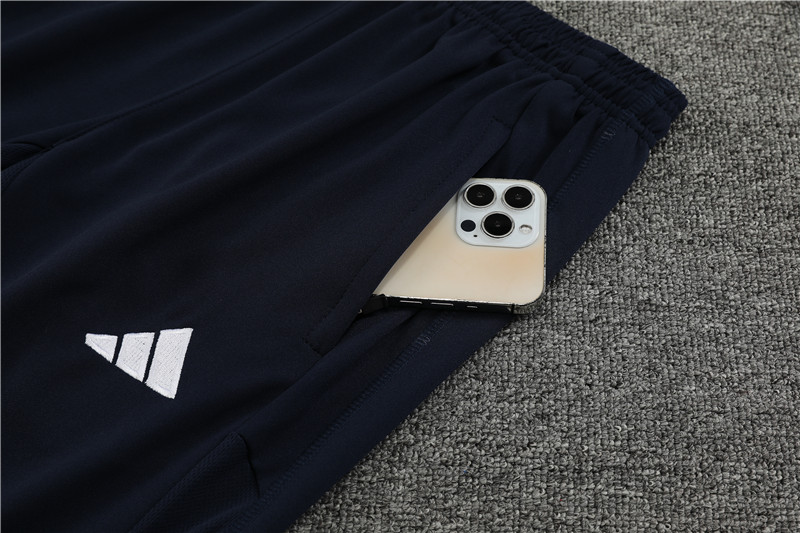 Real Madrid 23-24 Kids Long Sleeve Training Set White - SOCCERDEALSHOP