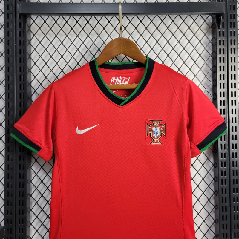 Women's Portugal 2024 Home Stadium Jersey - SOCCERDEALSHOP