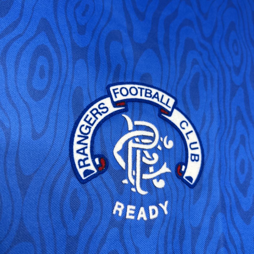 Retro Glasgow Rangers 1990-92 Home Stadium Jersey - SOCCERDEALSHOP