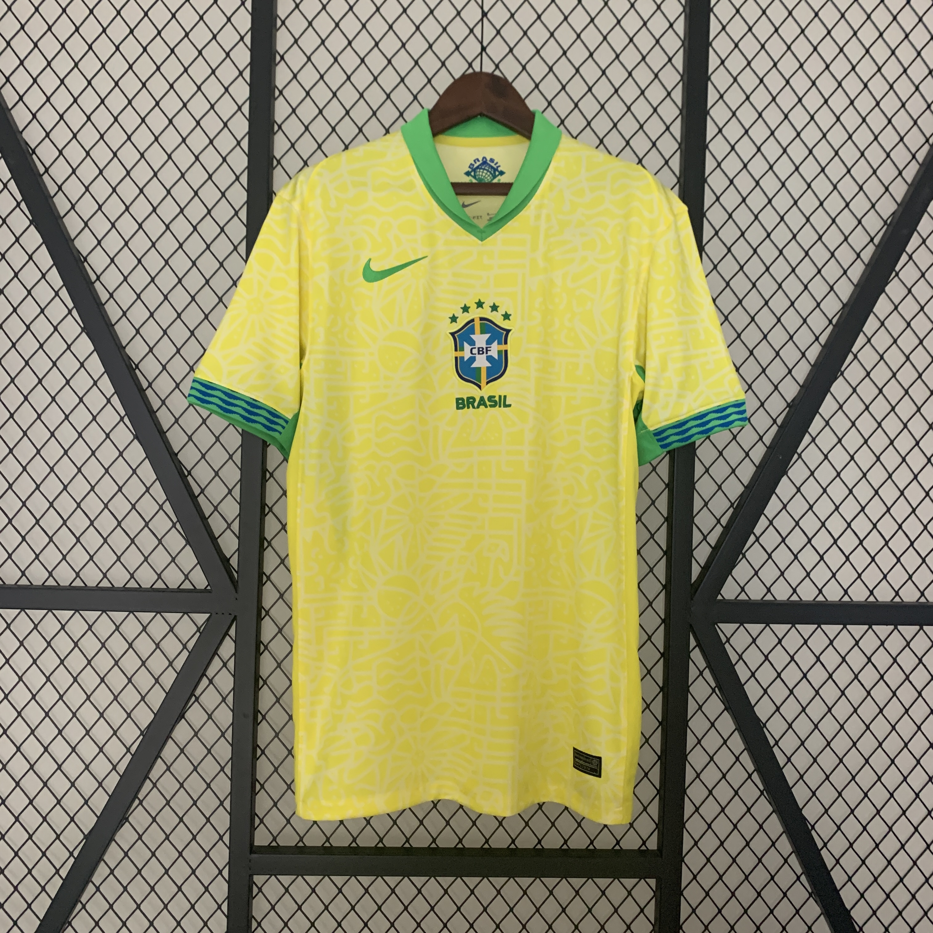 Brazil 2024 Home Stadium Jersey - Fans Version - SOCCERDEALSHOP