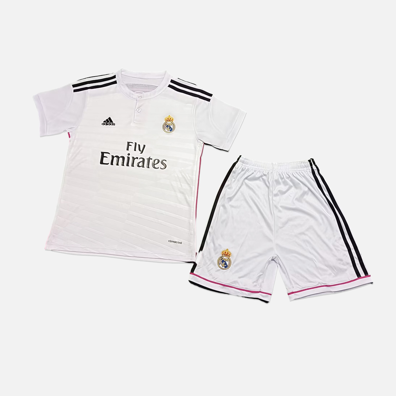 Retro Real Madrid 14-15 Home Stadium Kids Kit - SOCCERDEALSHOP
