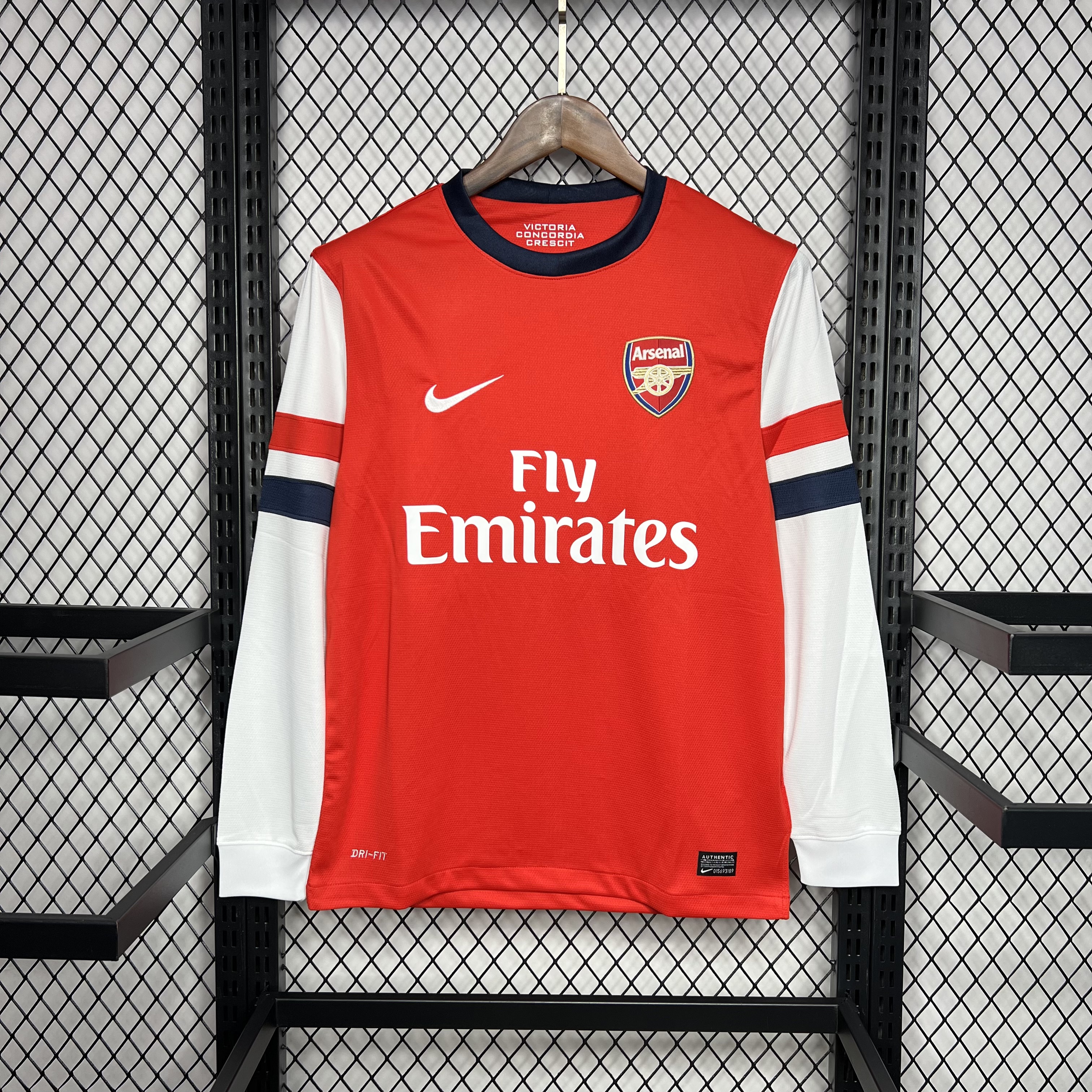 Retro Arsenal 2012-13 Home Long Sleeve Jersey - SOCCERDEALSHOP