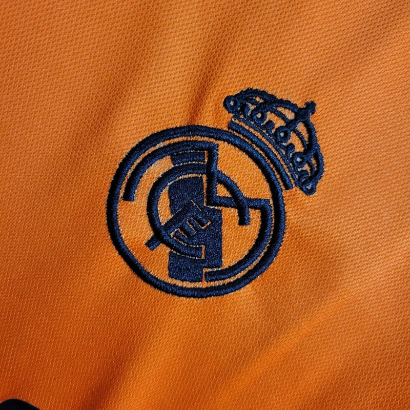 Real Madrid 23-24 Y-3 Orange Special Edition Jersey - Fans Version - SOCCERDEALSHOP
