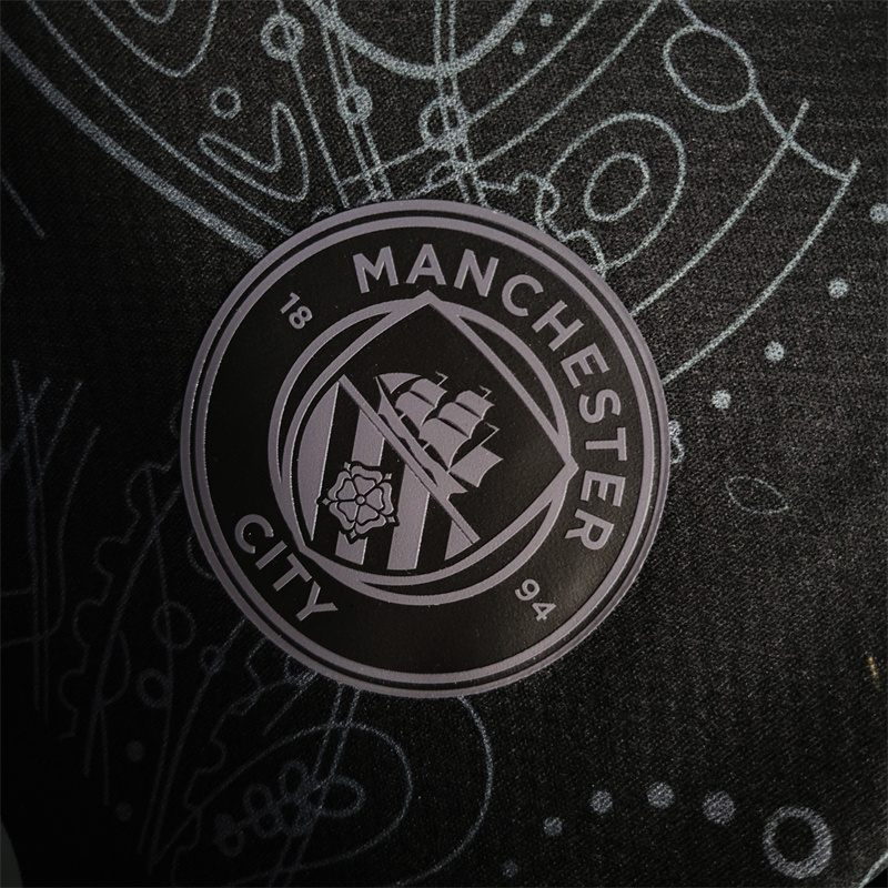 Manchester City 23-24 Special Edition Black Jersey - Fans Version - SOCCERDEALSHOP