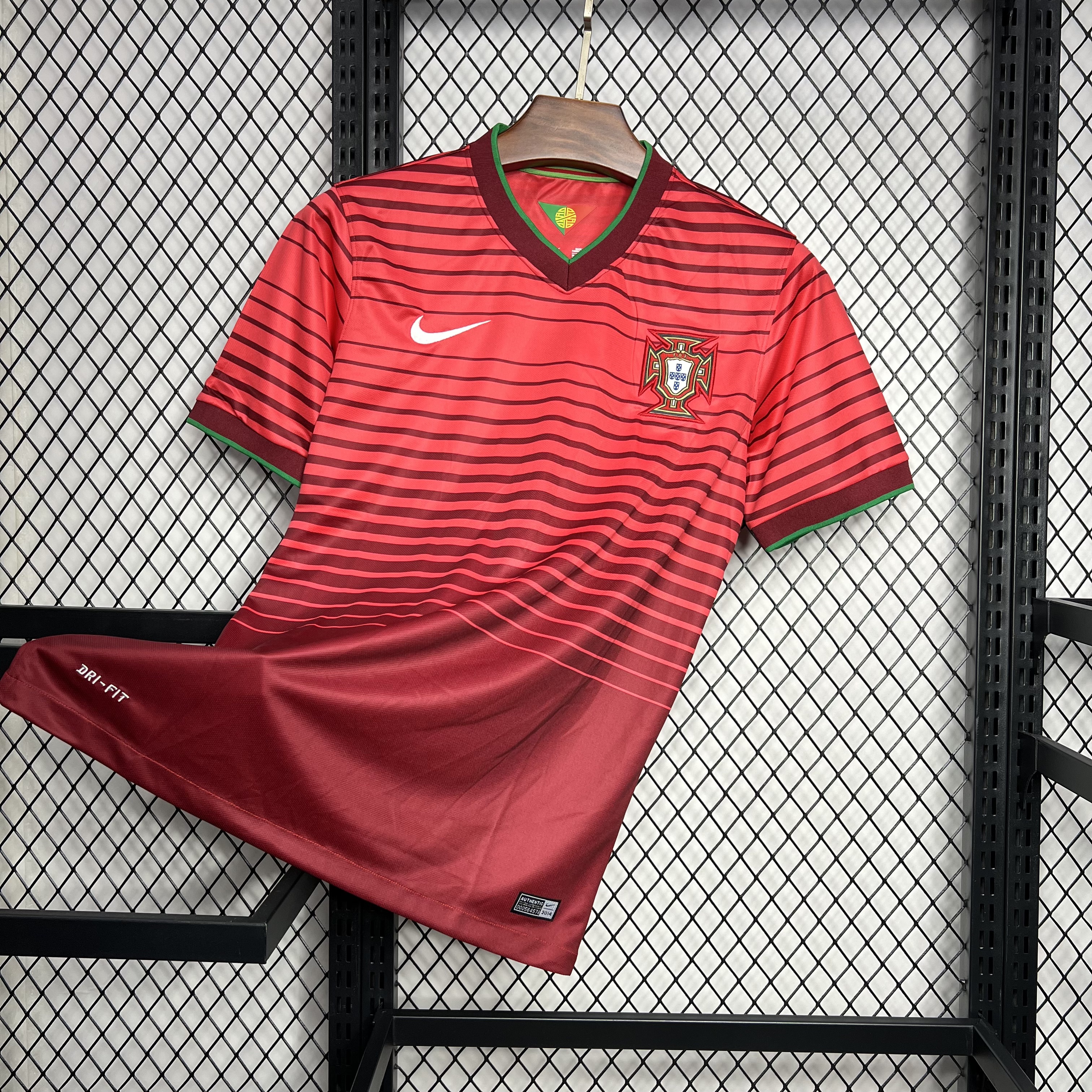 Retro Portugal 2014 Home Stadium Jersey - SOCCERDEALSHOP