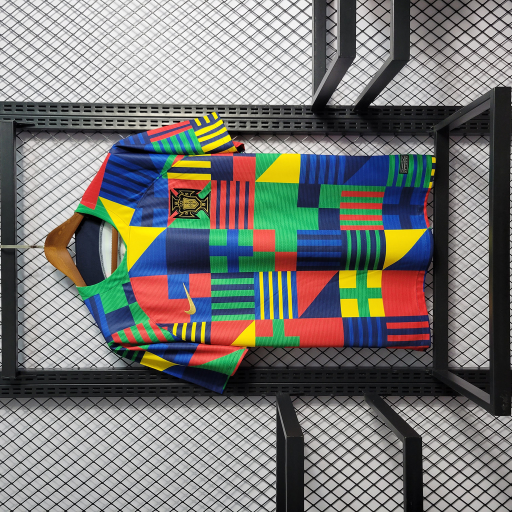 Portugal 2022 World Cup Pre-Match Jersey - Fans Version - SOCCERDEALSHOP