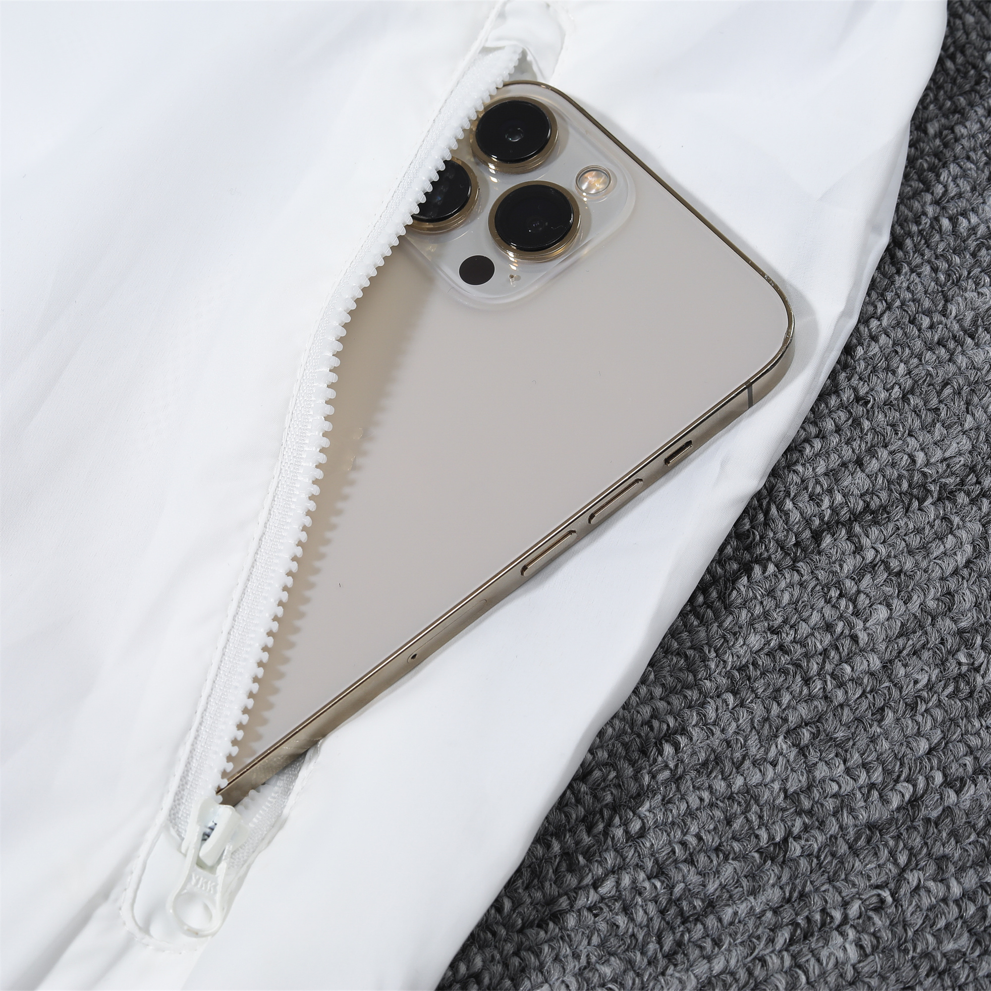 England 2024 National Team Anthem White Hooded Windbreaker - Player Version - SOCCERDEALSHOP