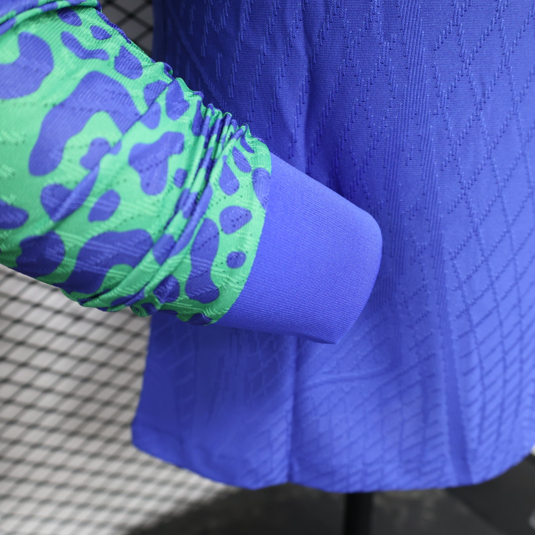 Brazil 22-23 Away Long Sleeve Jersey - Player Version - SOCCERDEALSHOP