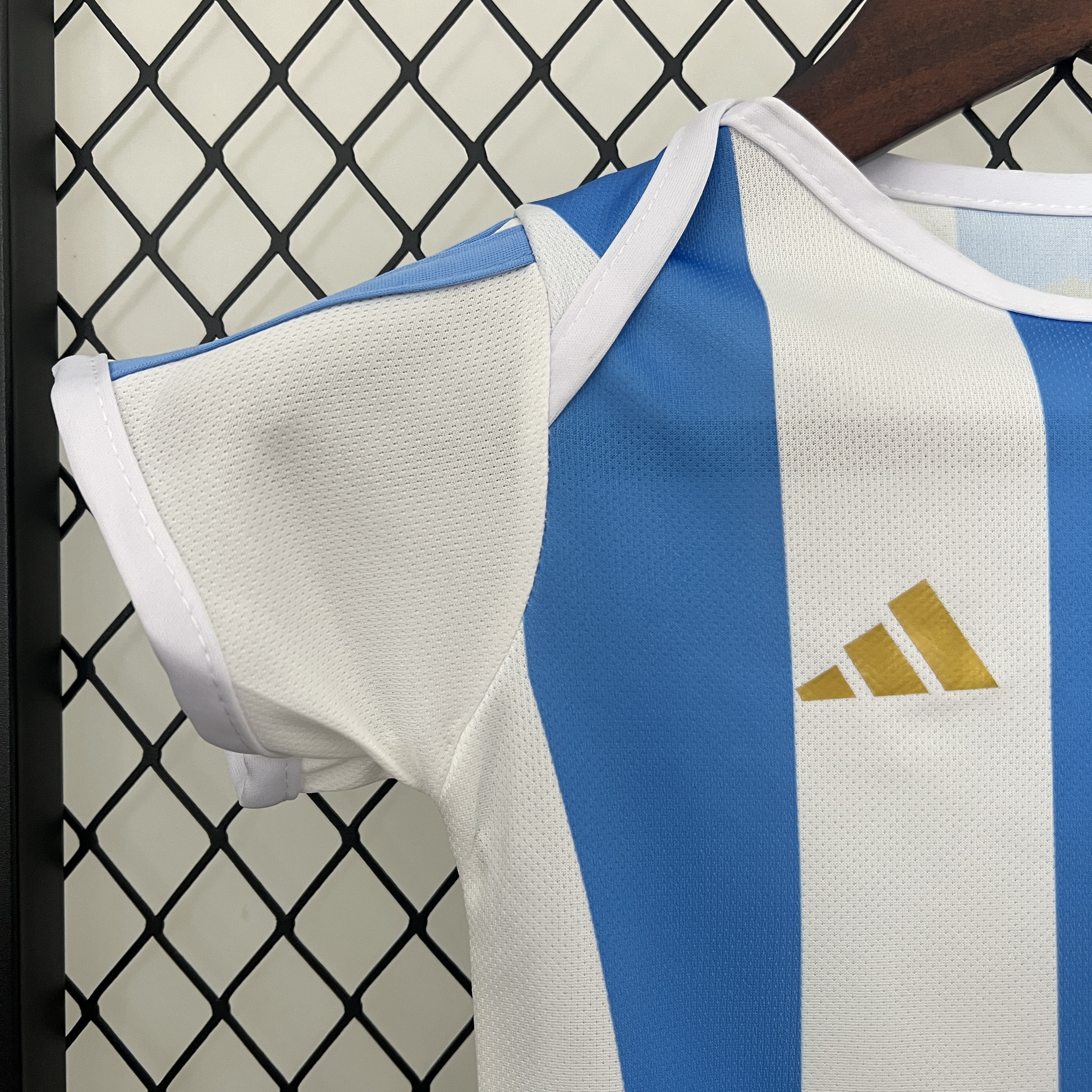 Argentina 2024 Home Baby Crawling Suit - SOCCERDEALSHOP