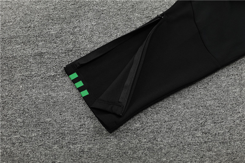 Bayern Munich 23-24 Long Sleeve Training Set -Black and Purple - SOCCERDEALSHOP