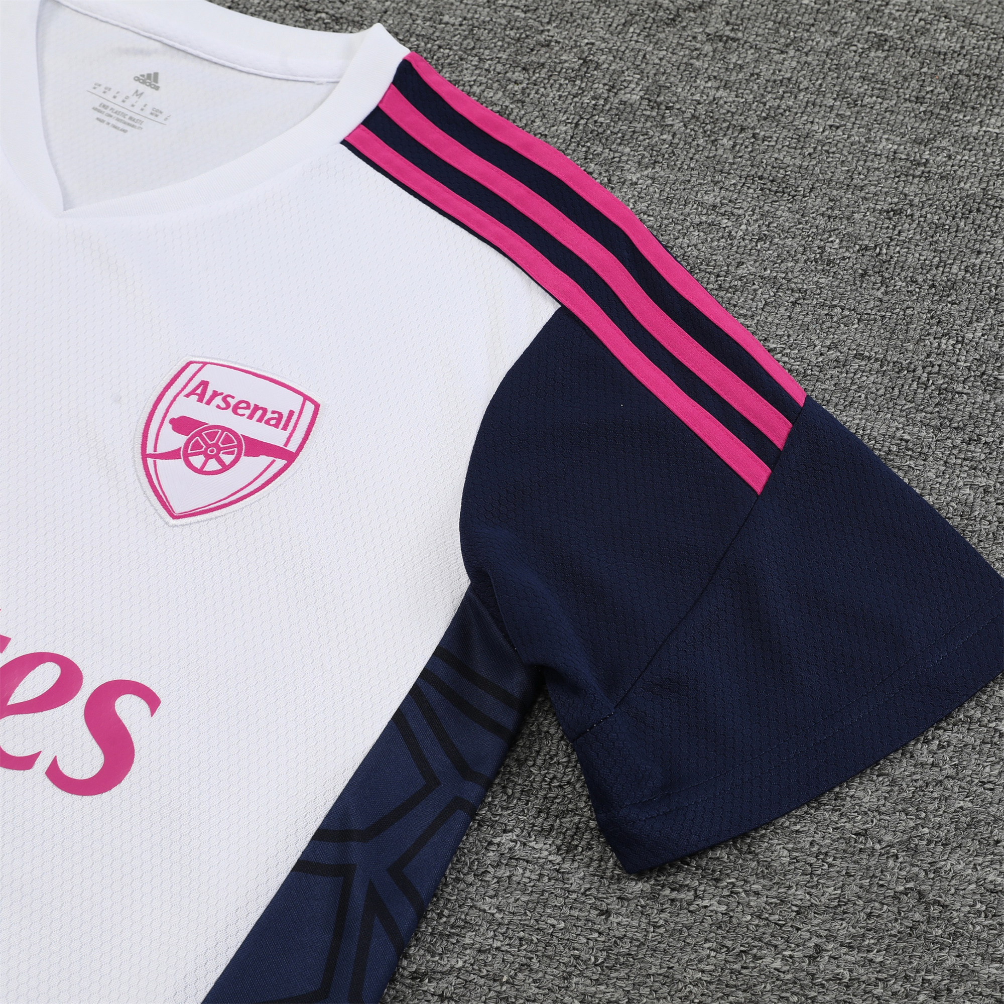 Arsenal 23-24 Short-Sleeve Training Set - White - SOCCERDEALSHOP