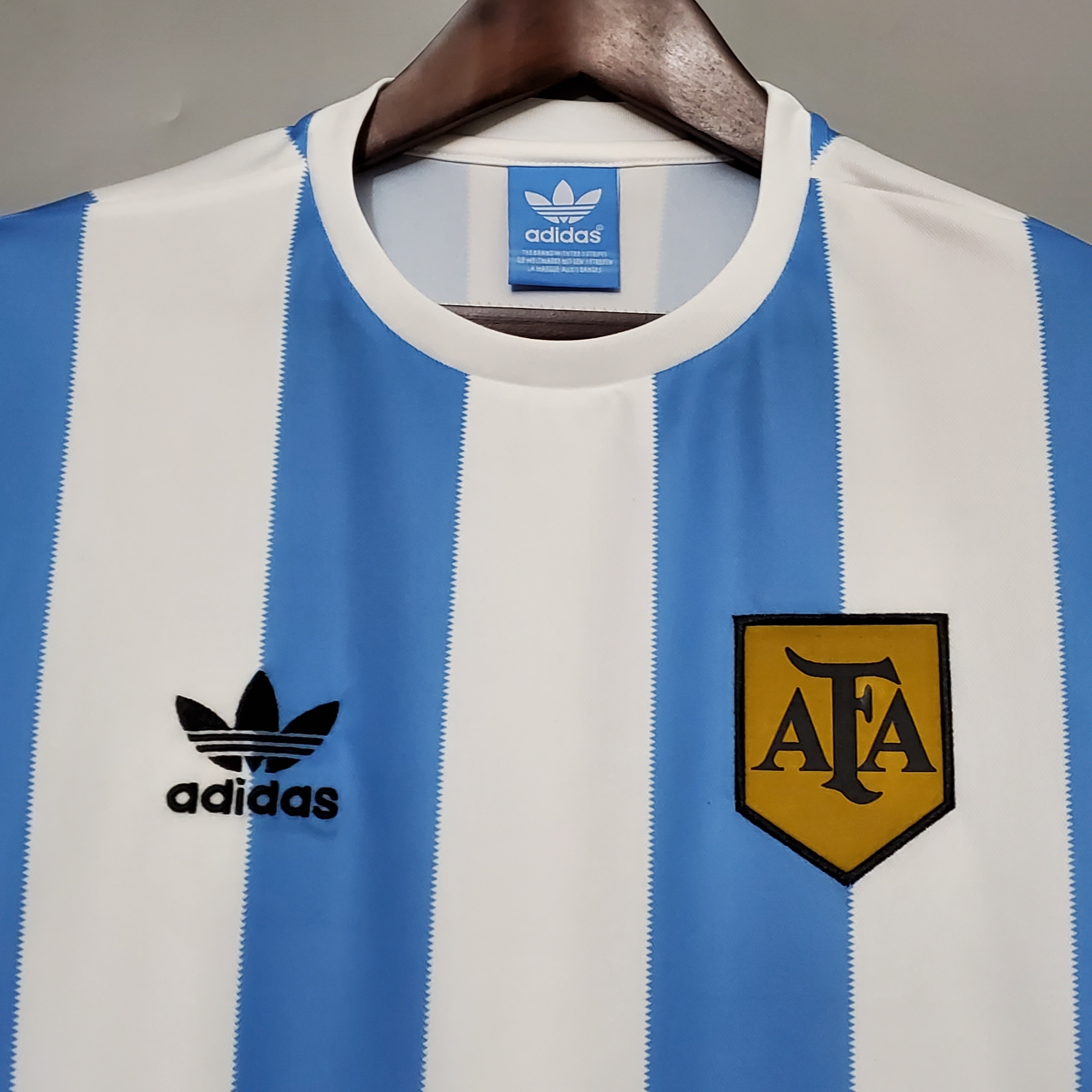 Retro Argentina 1978 Home Stadium Jersey - SOCCERDEALSHOP