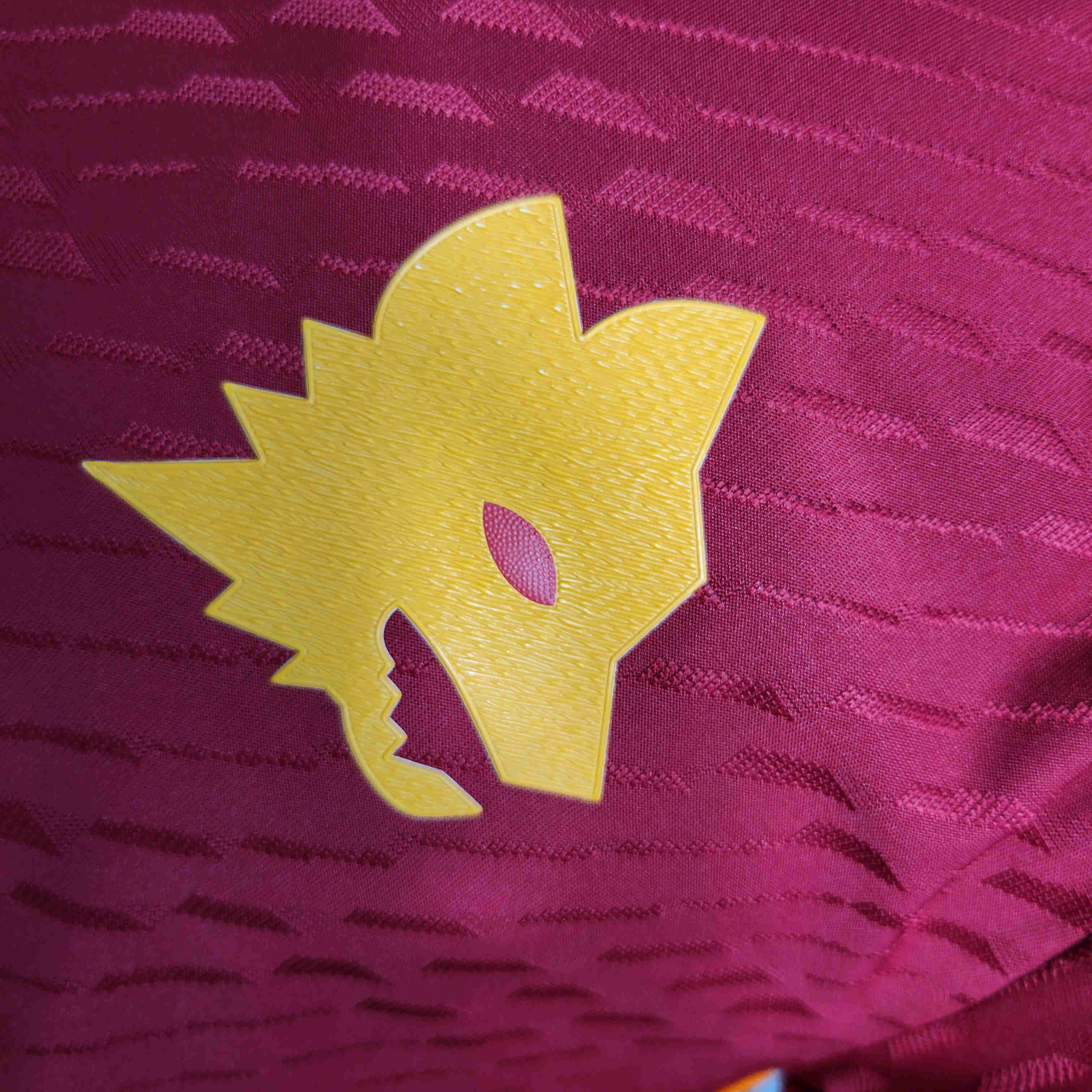 Roma 23-24 Home Jersey - Player Version - SOCCERDEALSHOP