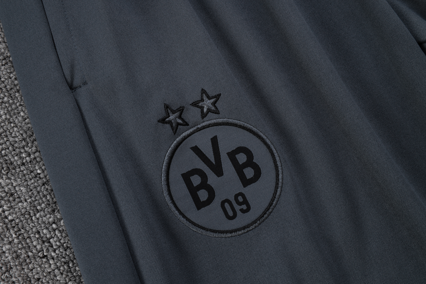 Dortmund 23-24 Long Sleeve Training Set - Grey - SOCCERDEALSHOP
