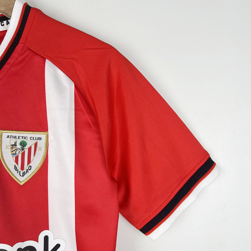 Athletic Bilbao 23-24 Home Stadium Kids Kit - SOCCERDEALSHOP