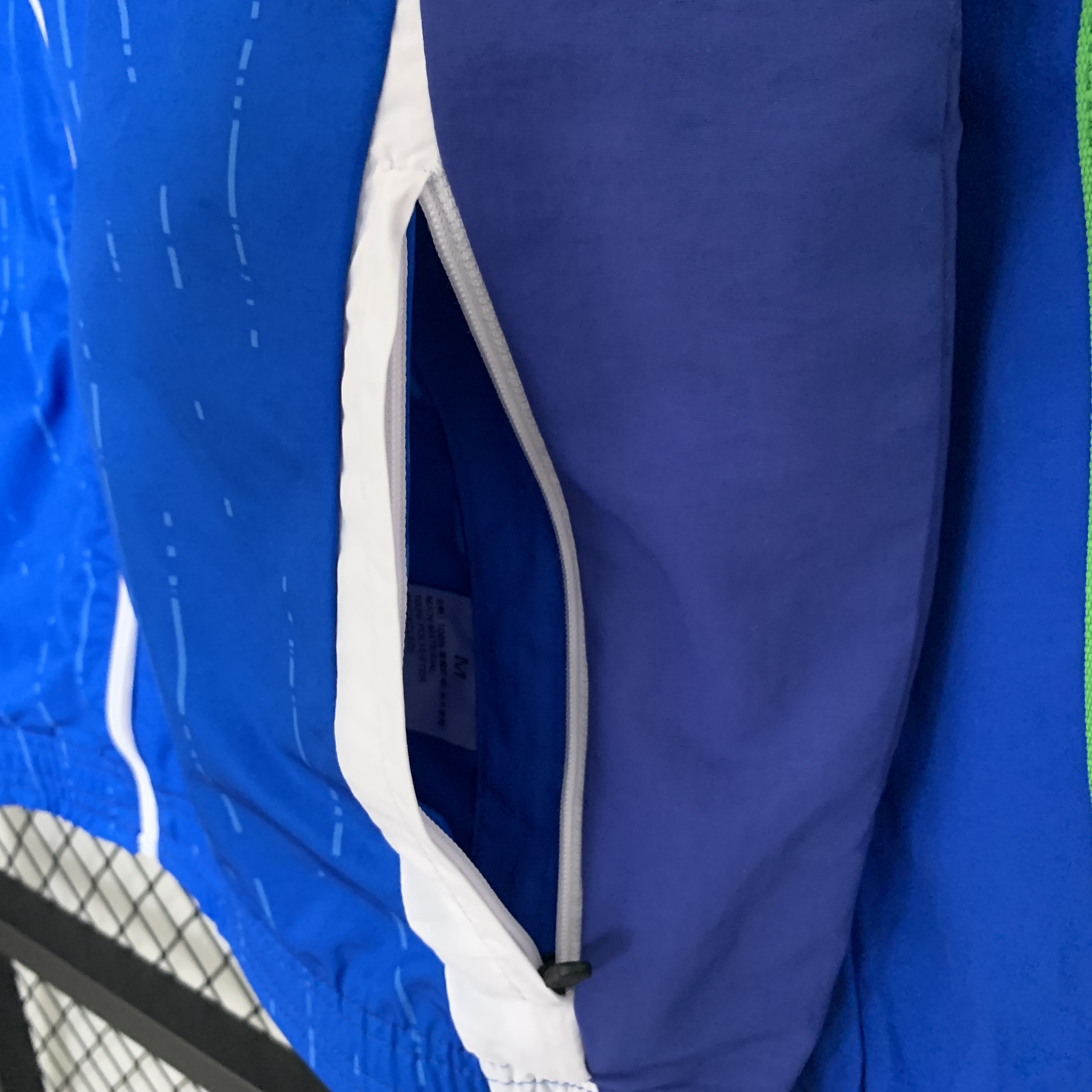 Italy 23-24 Double Sided Windbreaker - Blue & White - SOCCERDEALSHOP