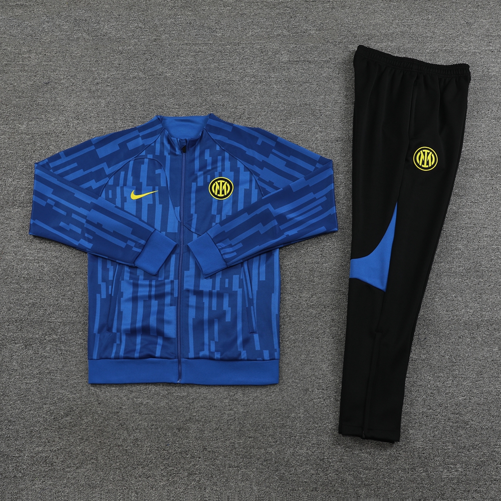 Inter Milan 23-24 Jacket Training Tracksuit - Blue - SOCCERDEALSHOP