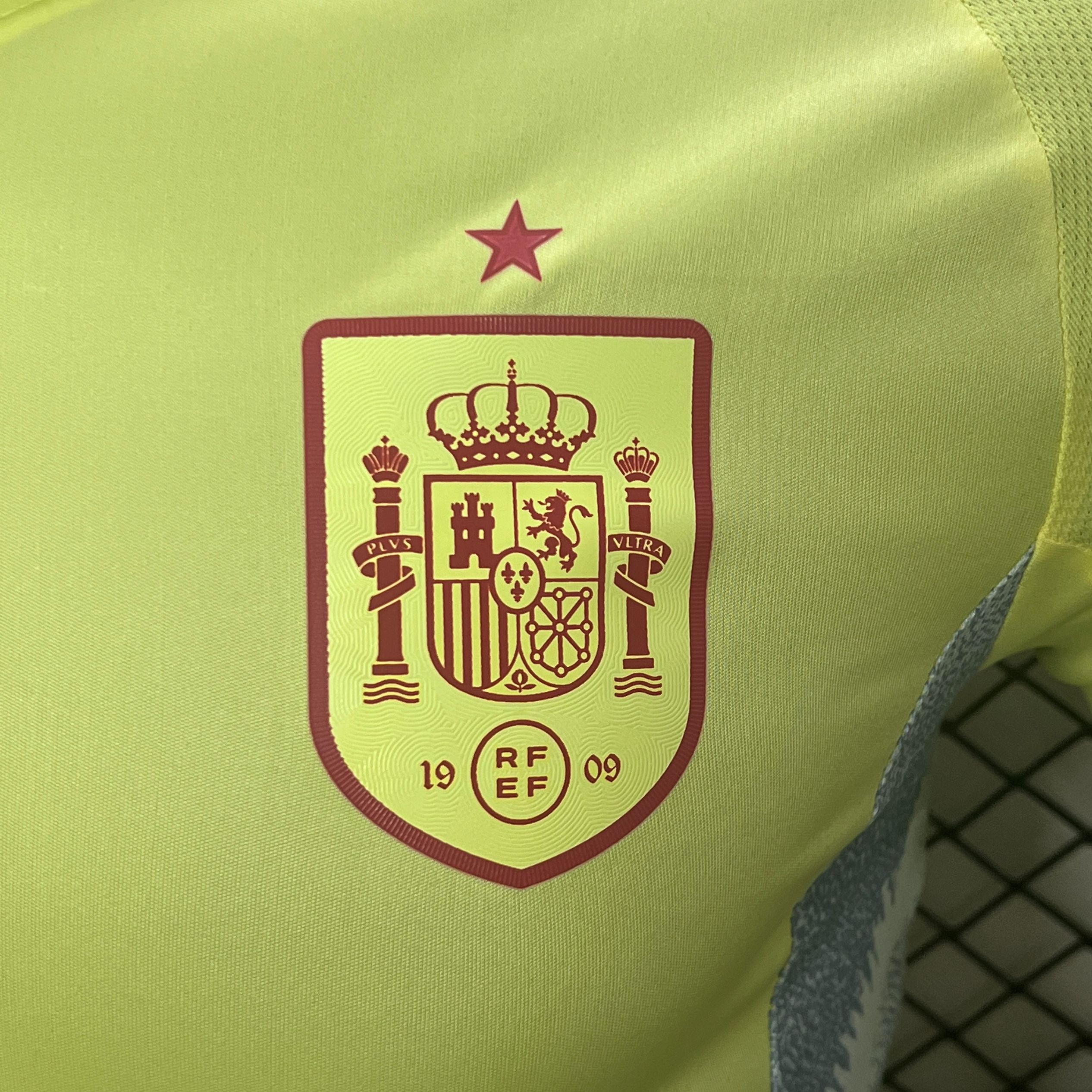 Spain 2024 Away Long Sleeve Jersey - Player Version - SOCCERDEALSHOP