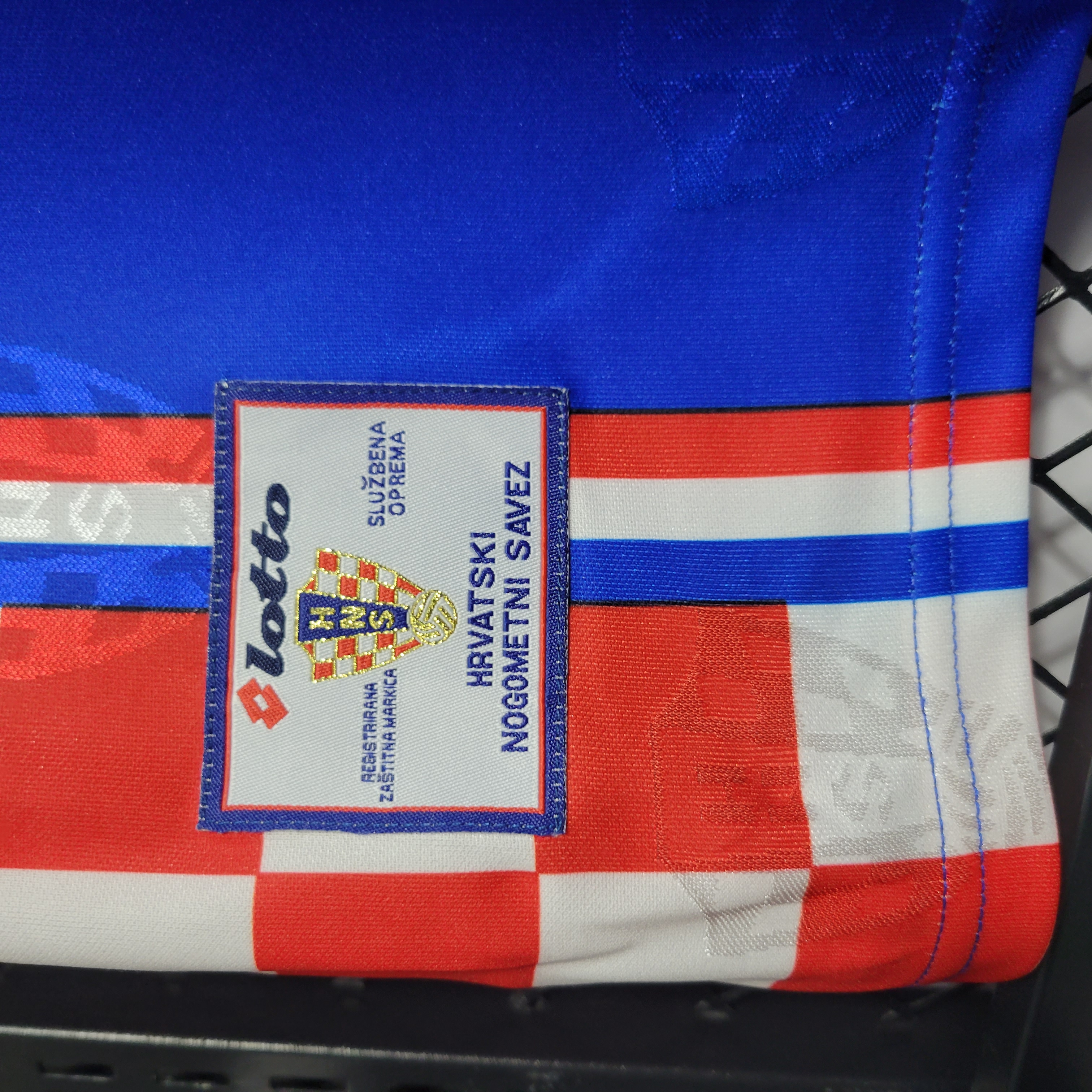 Retro Croatia 1998 Away Stadium Jersey - SOCCERDEALSHOP