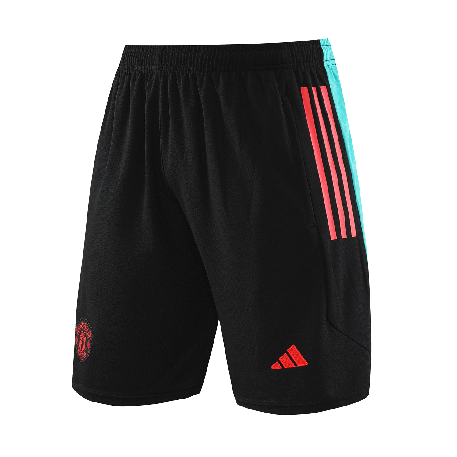 Manchester United 23-24 Black Player Vest Training Set - SOCCERDEALSHOP