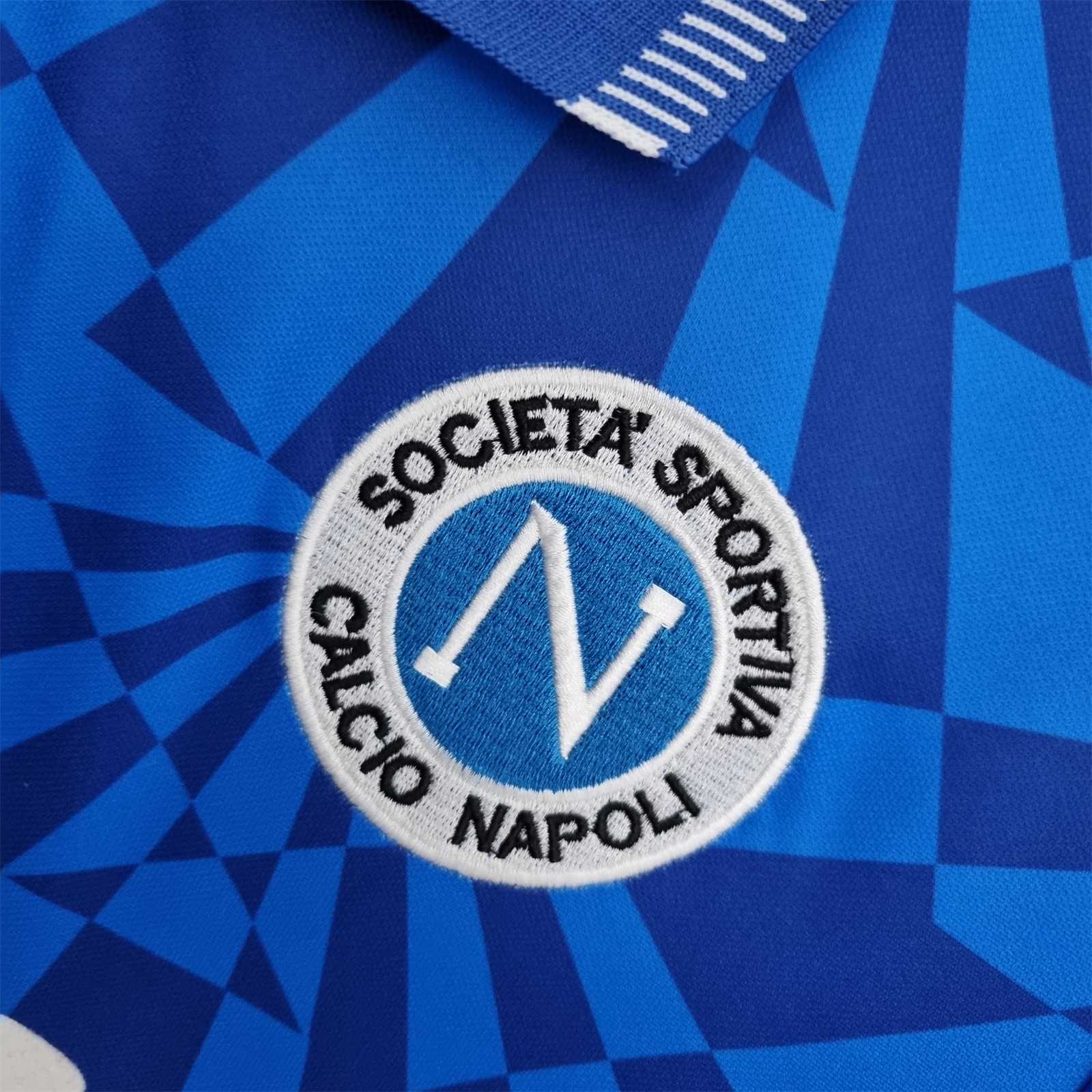 Retro Napoli 1991-93 Home Stadium Jersey - SOCCERDEALSHOP