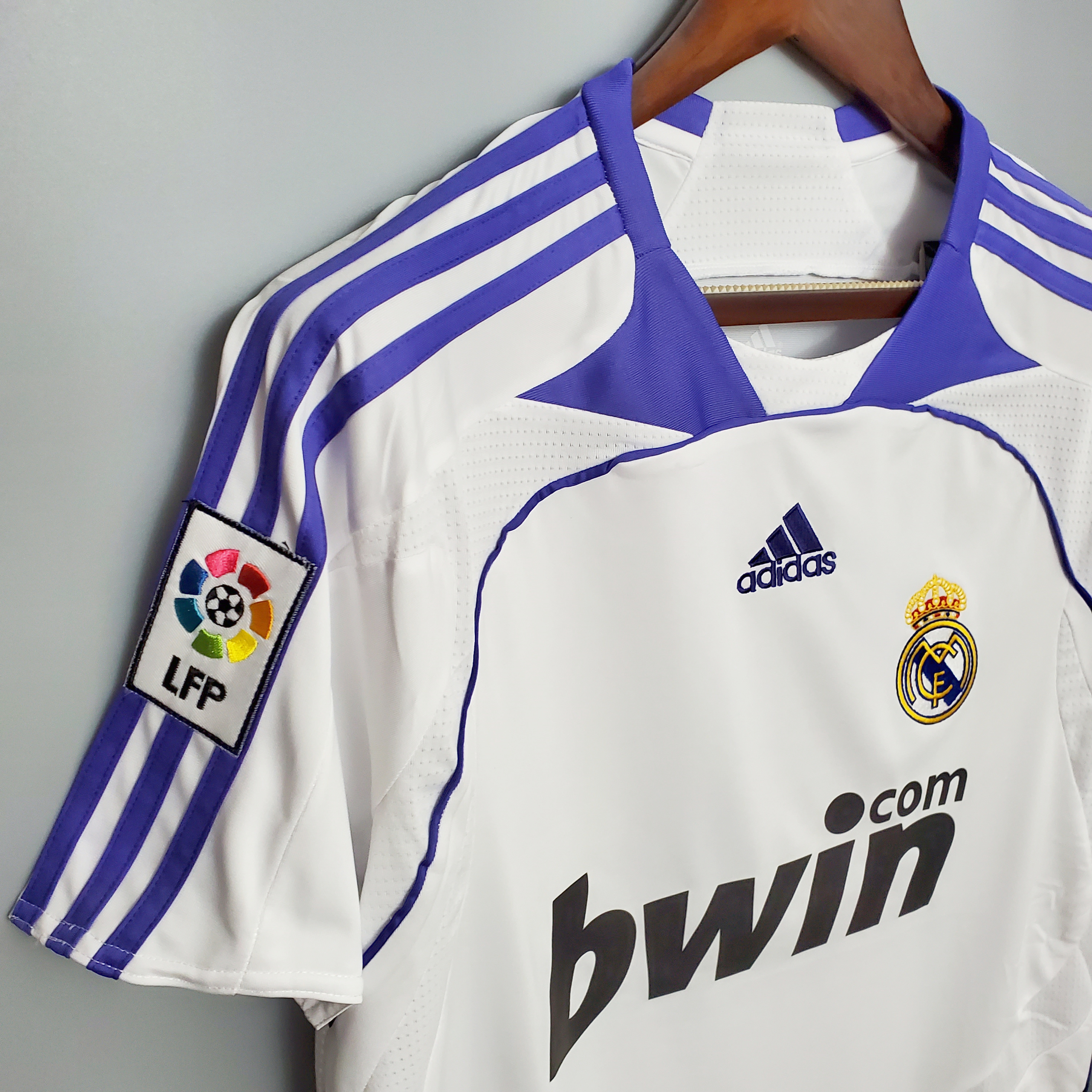 Retro Real Madrid 07-08 Home Stadium Jersey - SOCCERDEALSHOP