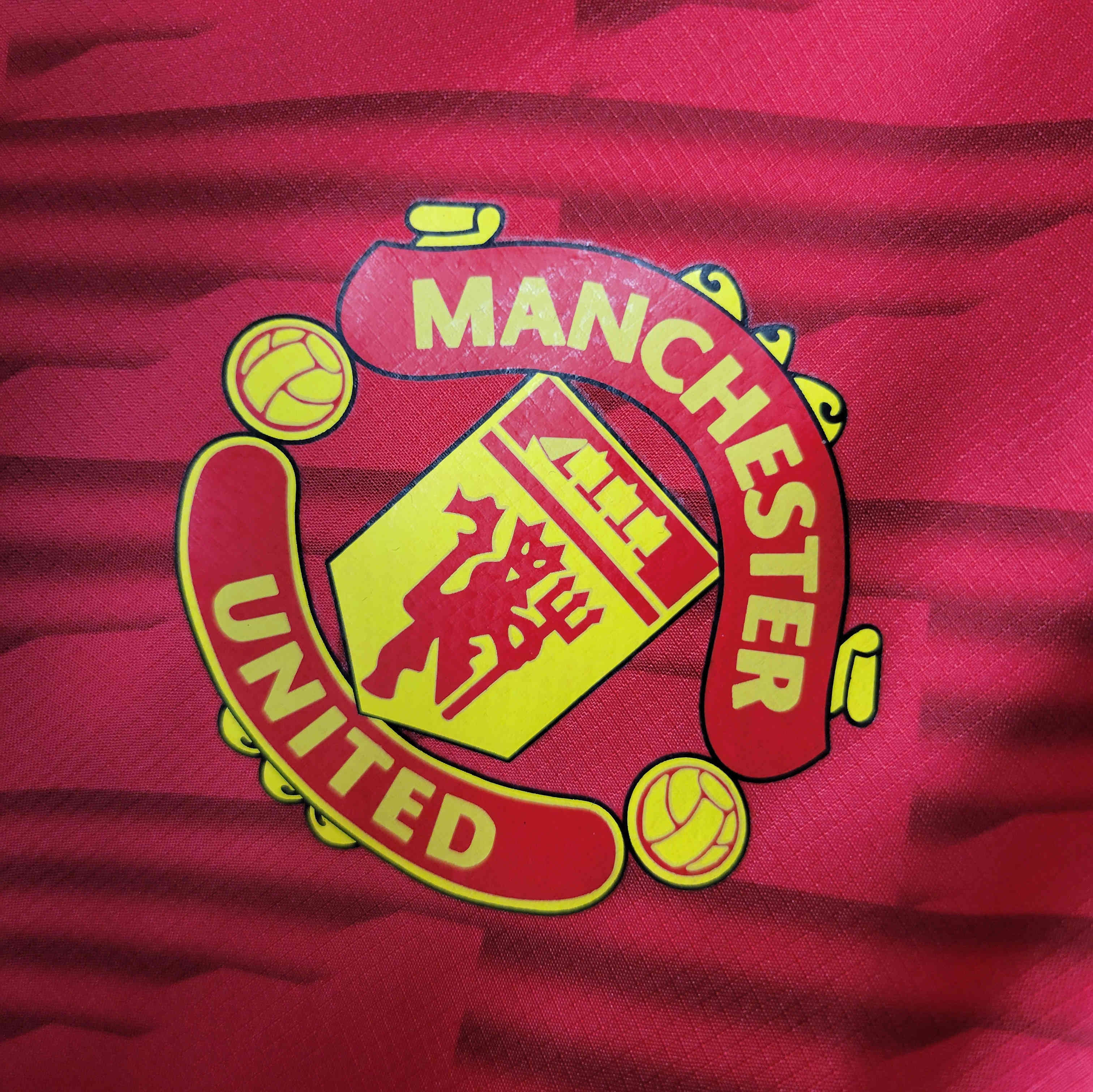 23-24 Manchester United Red Windbreaker - SOCCERDEALSHOP