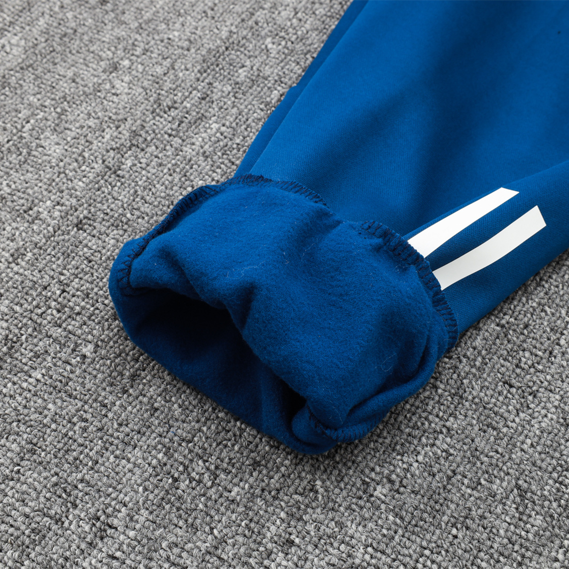 Manchester United 23-24 Men's Training Hoodie + Pants - Blue - SOCCERDEALSHOP