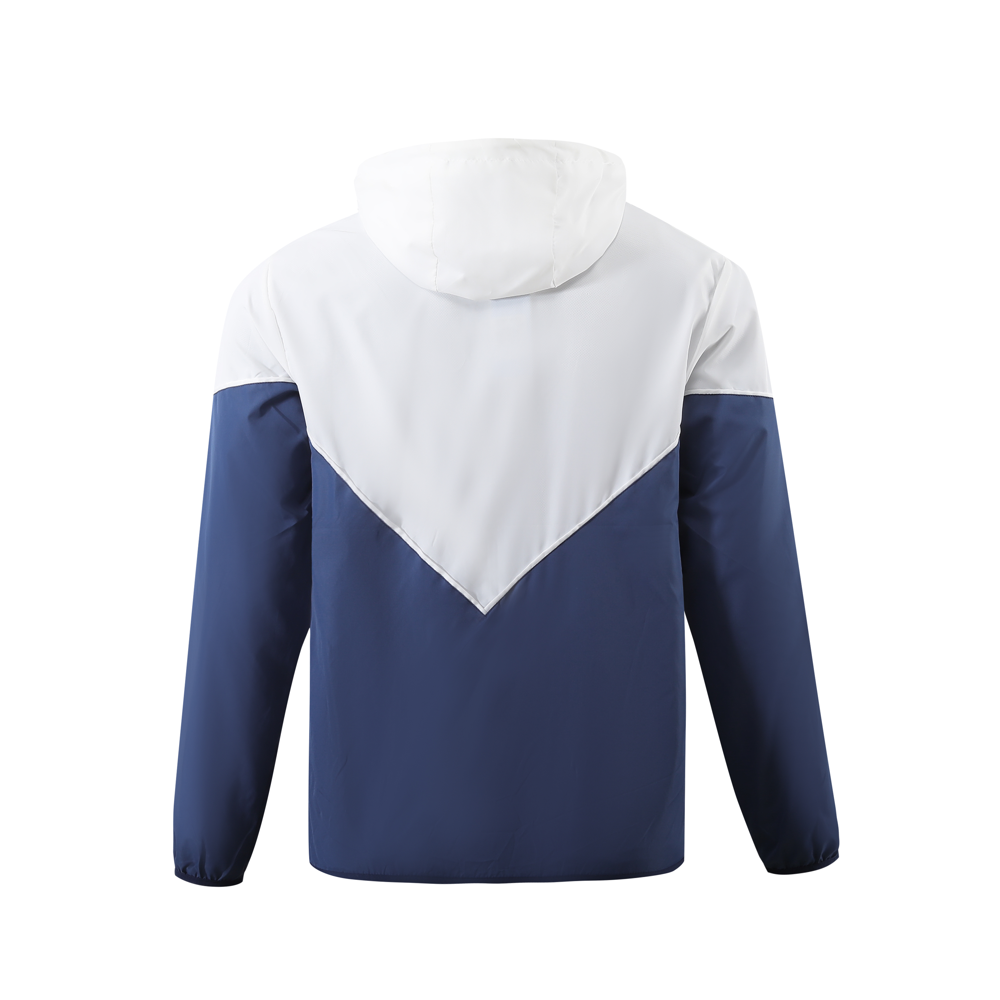 Real Madrid 24-25 White Hooded Windbreaker - Player Version - SOCCERDEALSHOP