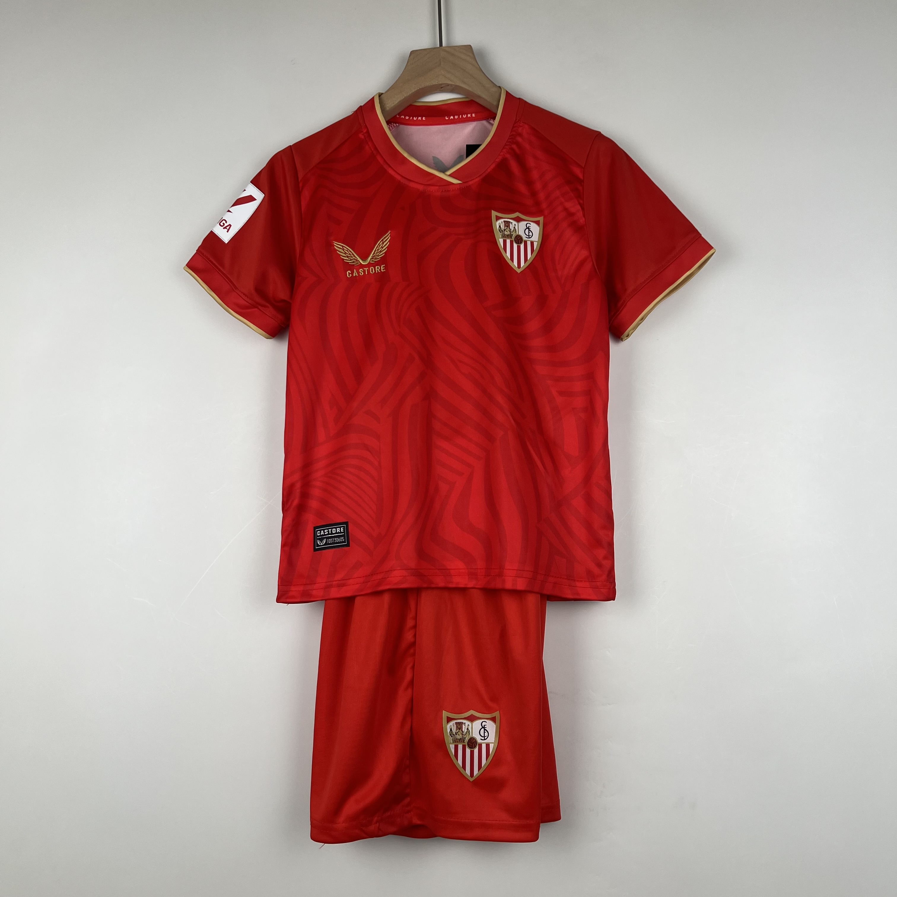 Sevilla 23-24 Away Stadium Kids Kit - SOCCERDEALSHOP