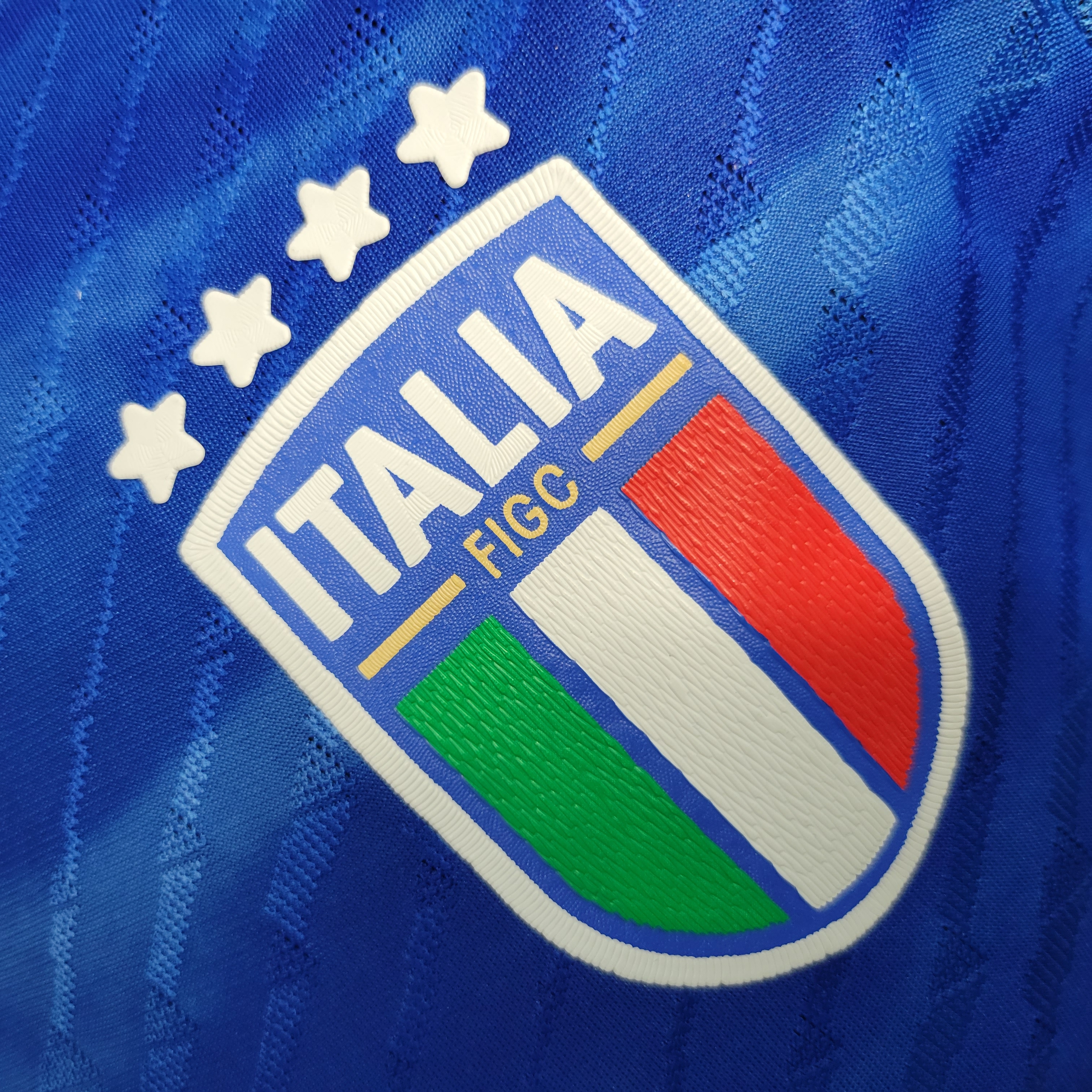 Italy 23-24 Home Stadium Jersey - Player Version - SOCCERDEALSHOP