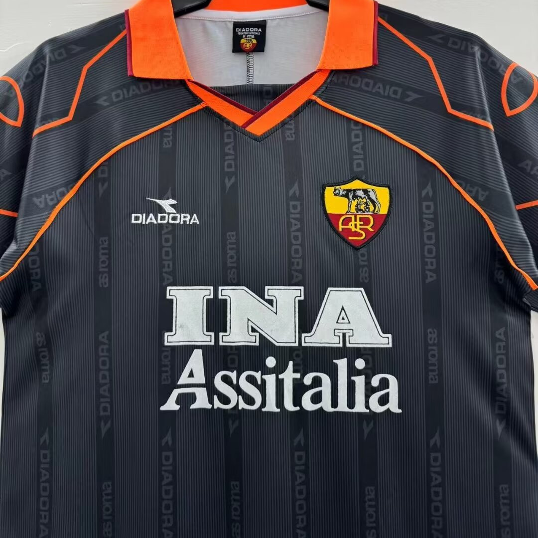 Retro Roma 1999-00 Third Jersey - SOCCERDEALSHOP