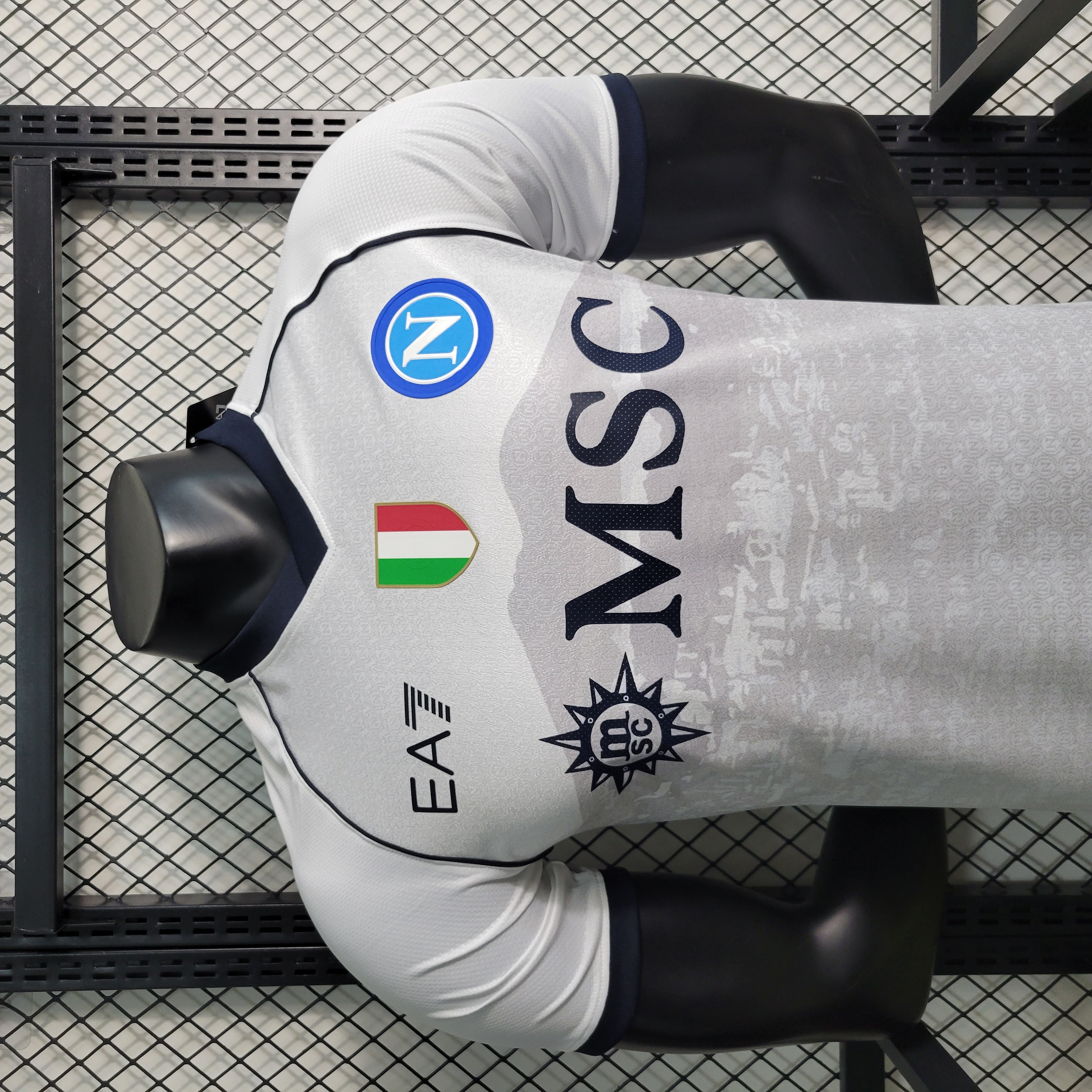 Napoli 23-24 Away White Jersey - Player Version - SOCCERDEALSHOP