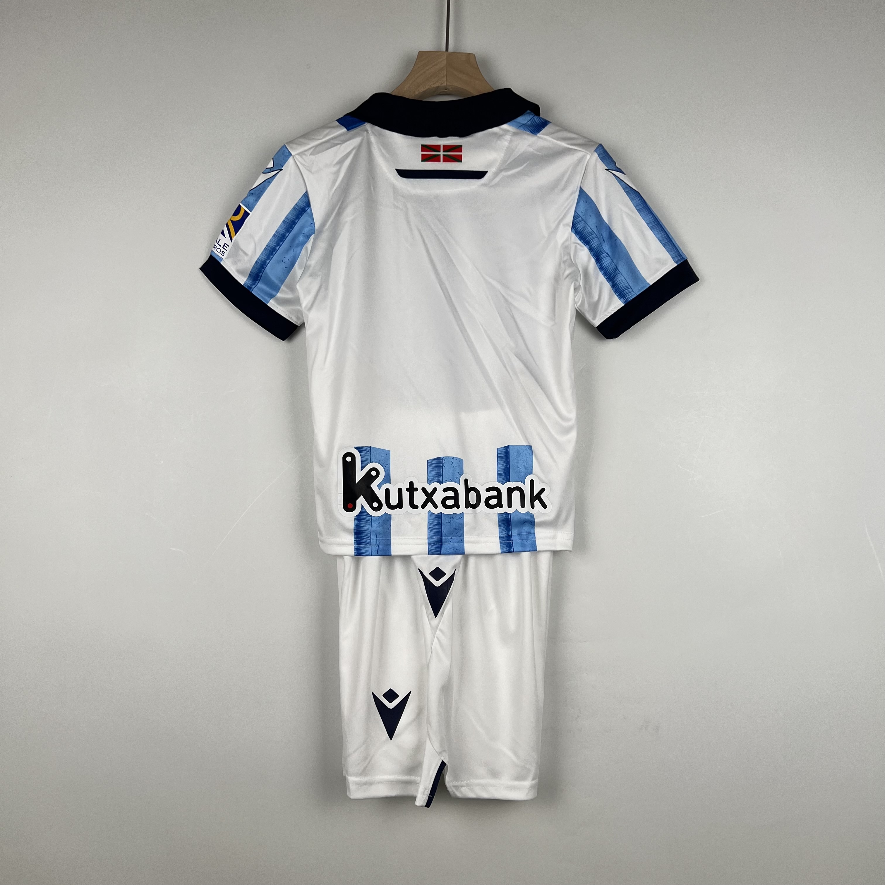 Real Sociedad 23-24 Home Stadium Kids Kit - SOCCERDEALSHOP